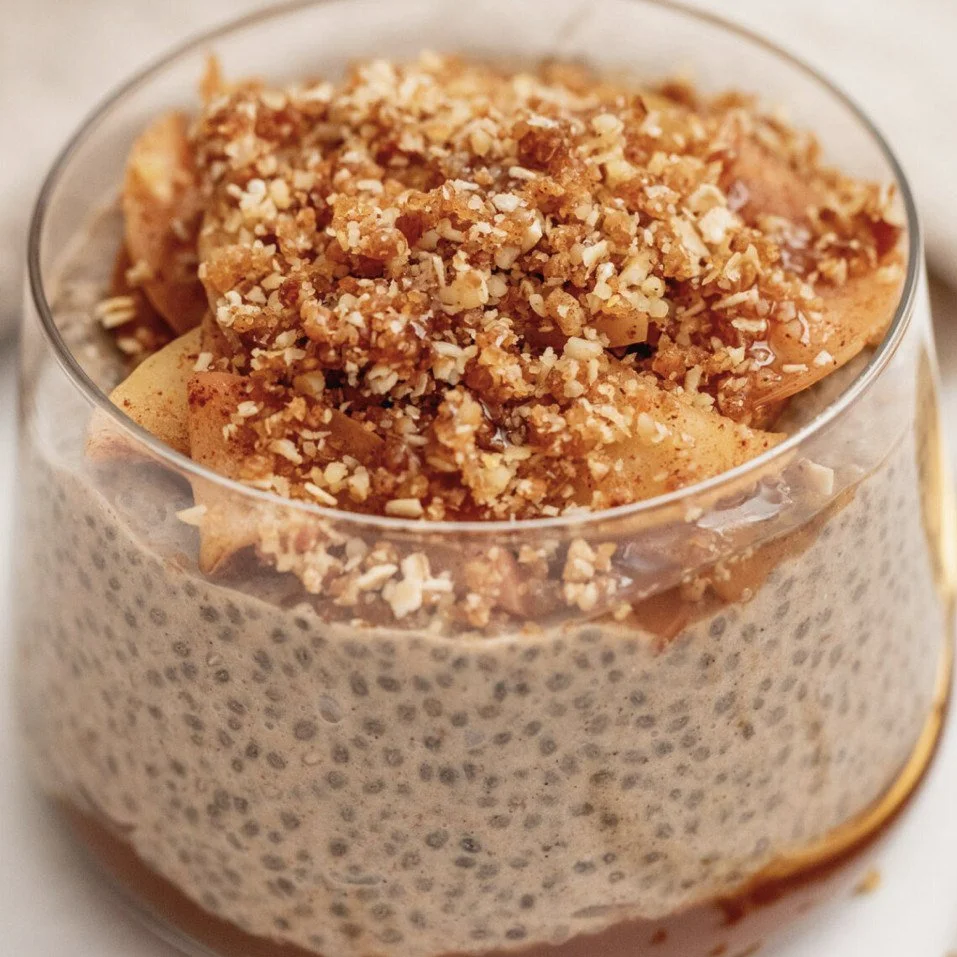 APPLE CRISP CHIA PUDDING