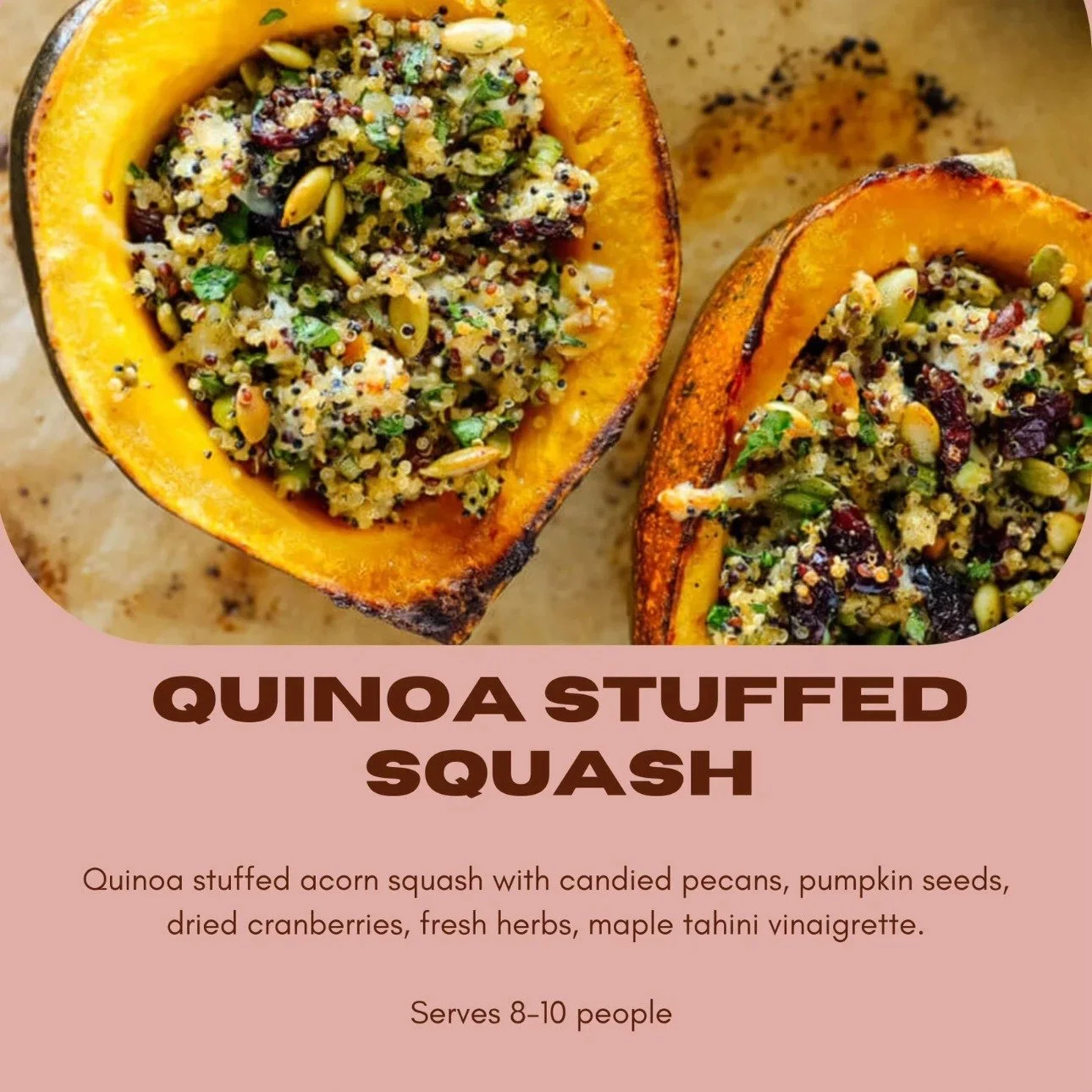 Quinoa Stuffed Squash