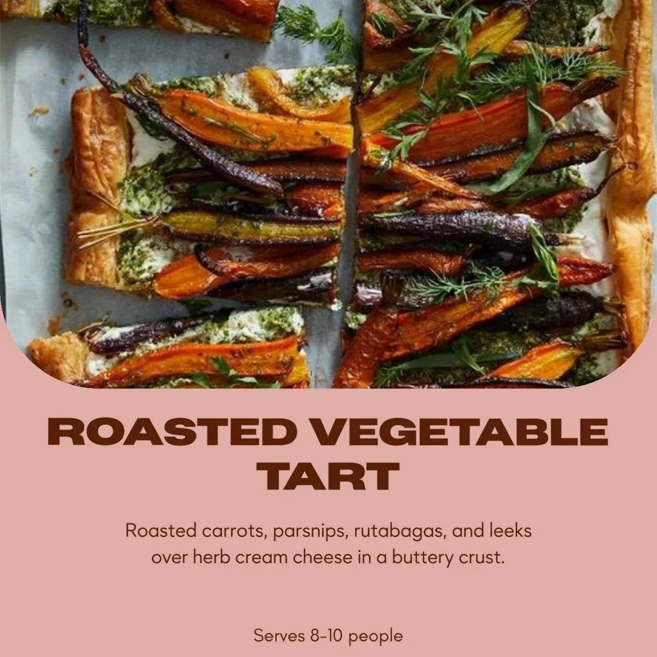 Roasted Vegetable Tart
