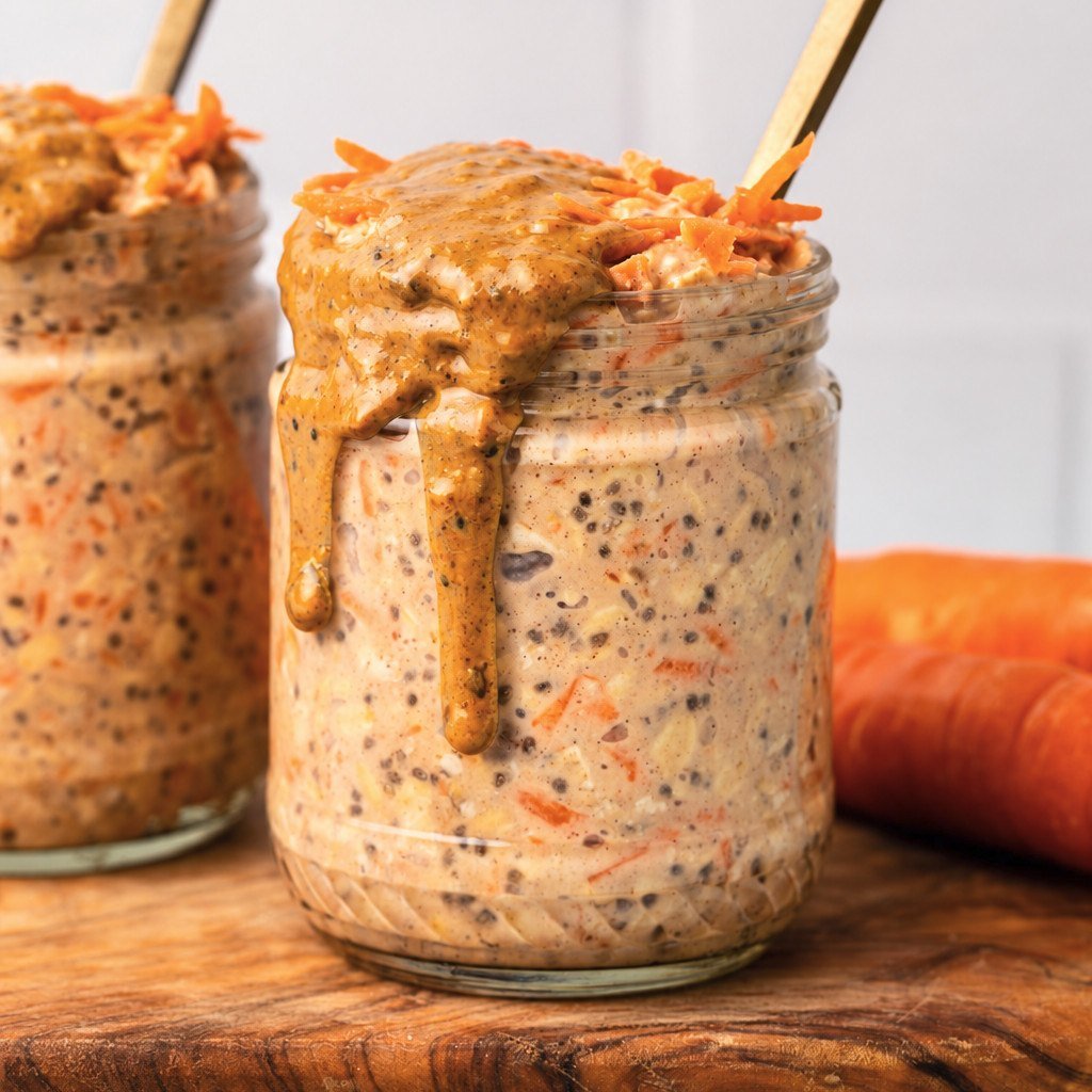 CARROT CAKE OVERNIGHT OATS