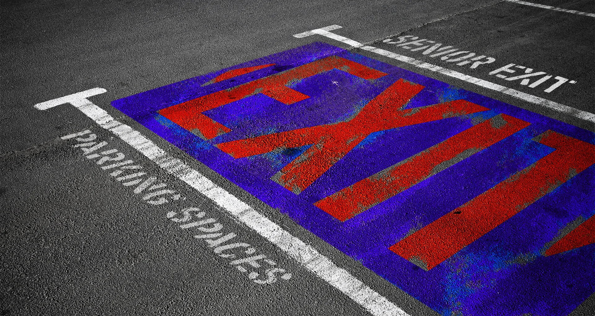 SENIOR EXIT PARKING SPACES!