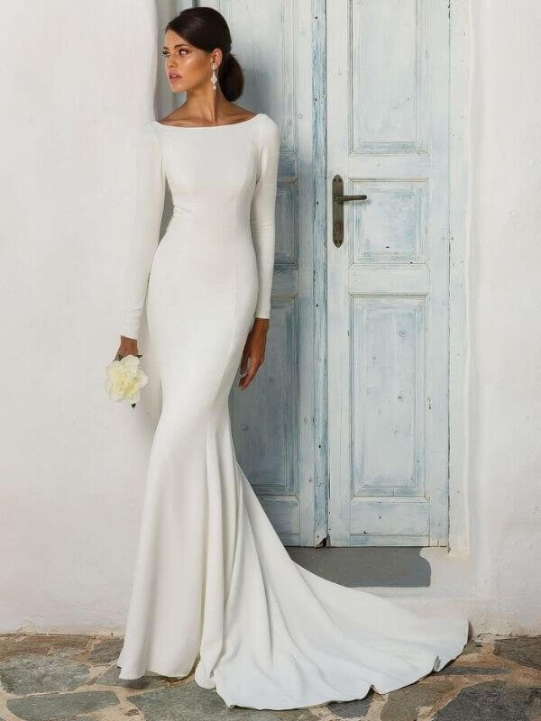 Aggregate more than 68 wedding gown neckline styles super hot