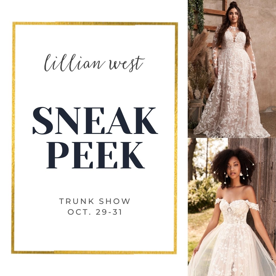 Sneak Peek: Lillian West Trunk Show October 2021