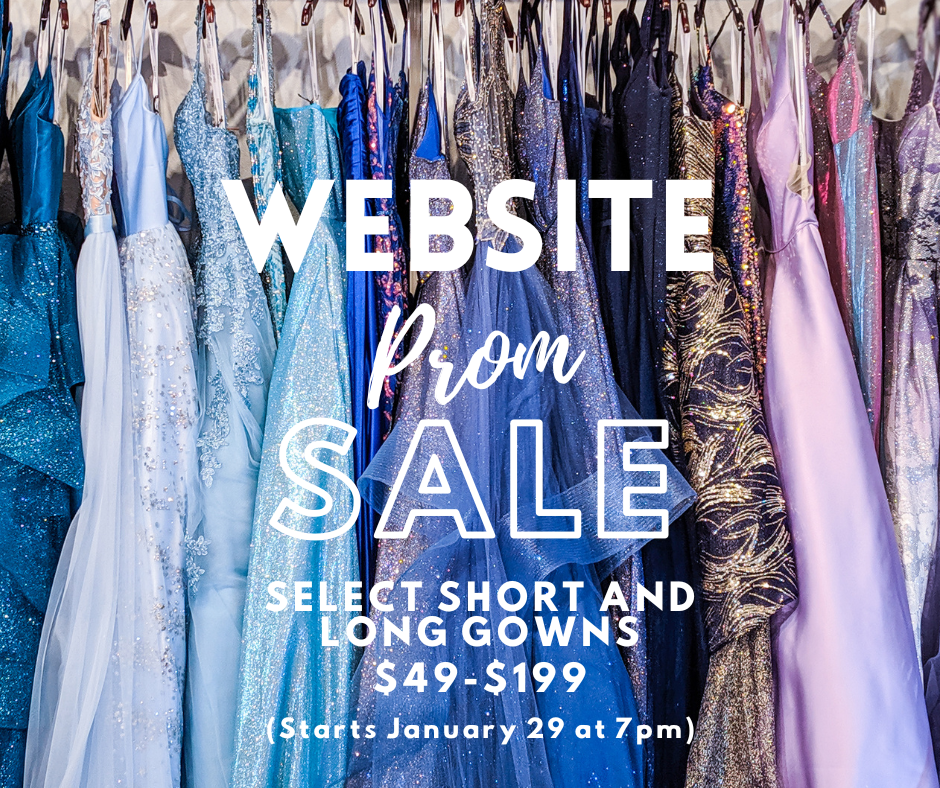 Sneak Peek: Online $49-$199 Prom Sale January 29