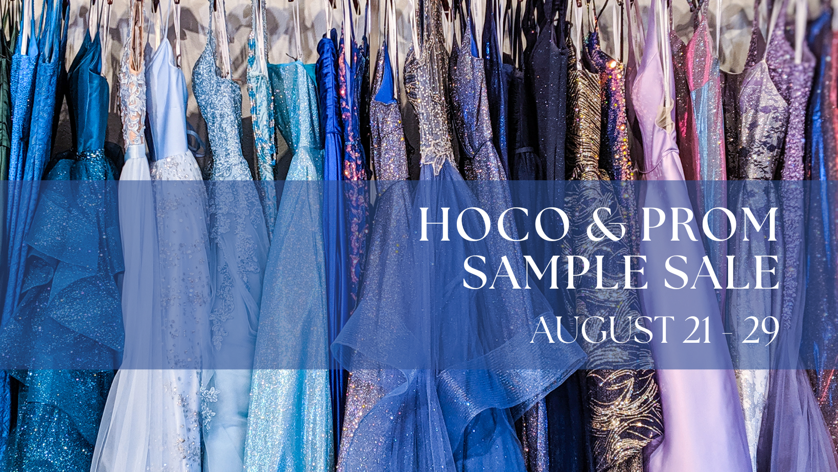 Annual Homecoming &amp; Prom Sample Sale