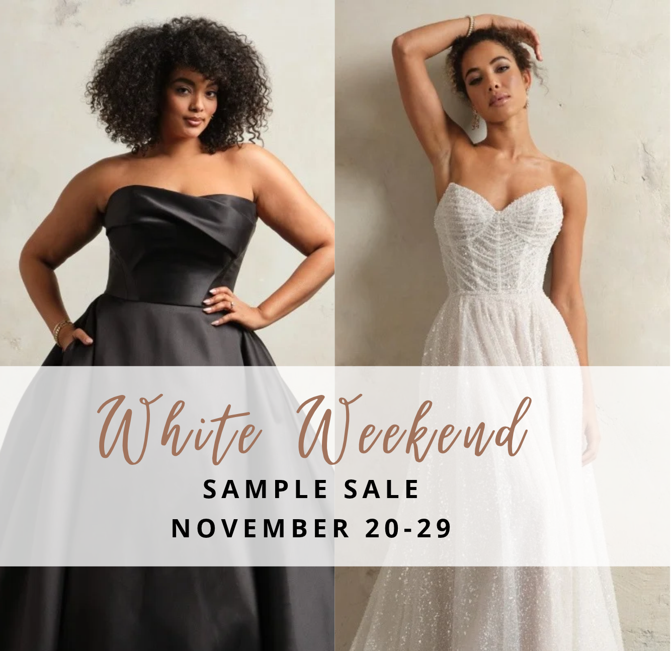 White Weekend Bridal Sample Sale 2026