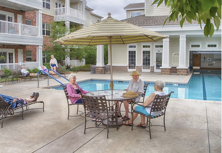 Singing at Holly Creek Retirement Center