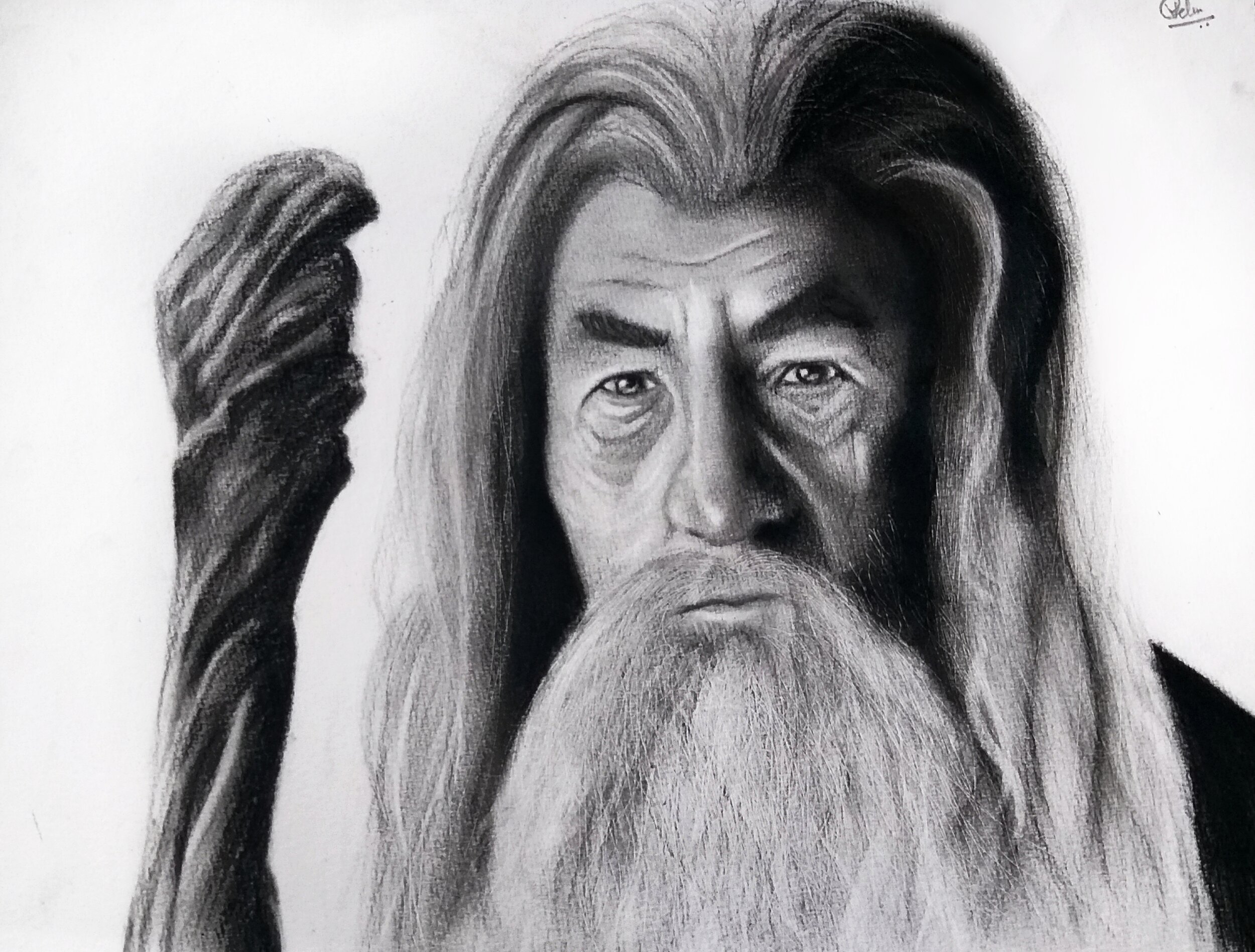 ‘And pass, you shall’- Gandalf in Grey