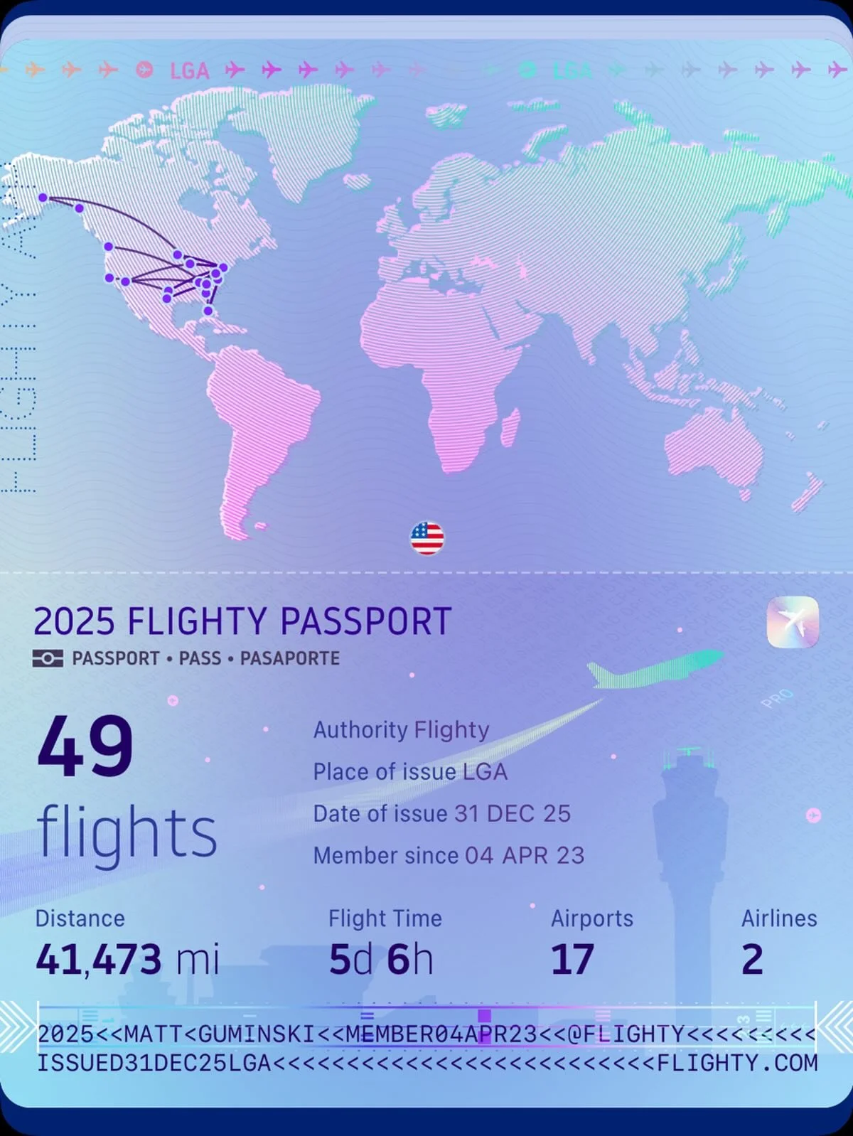2025 was a lot less impressive than previous years&hellip; looks like we are gonna have to fix that! #2026 #lightingdesigner #productiondesigner #flighty