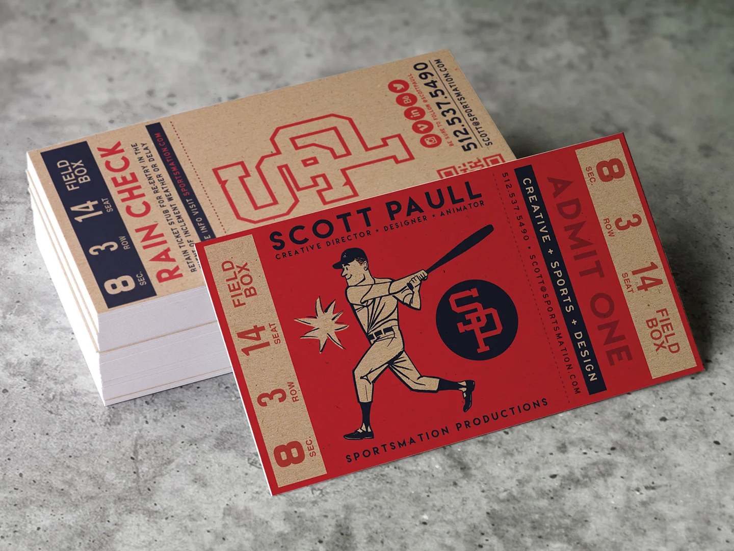 SP Ticket Stock