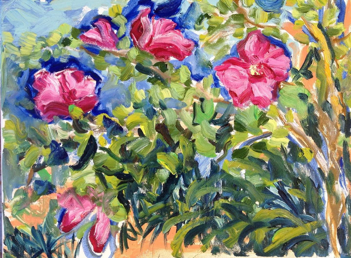 Happy Valentine&rsquo;s Day! 💗

Painted Pink Roses a few years ago. 
oil on canvas 
12 x 16

Wishing you a day filled with flowers, beauty and love. 🩷🌸🩷
