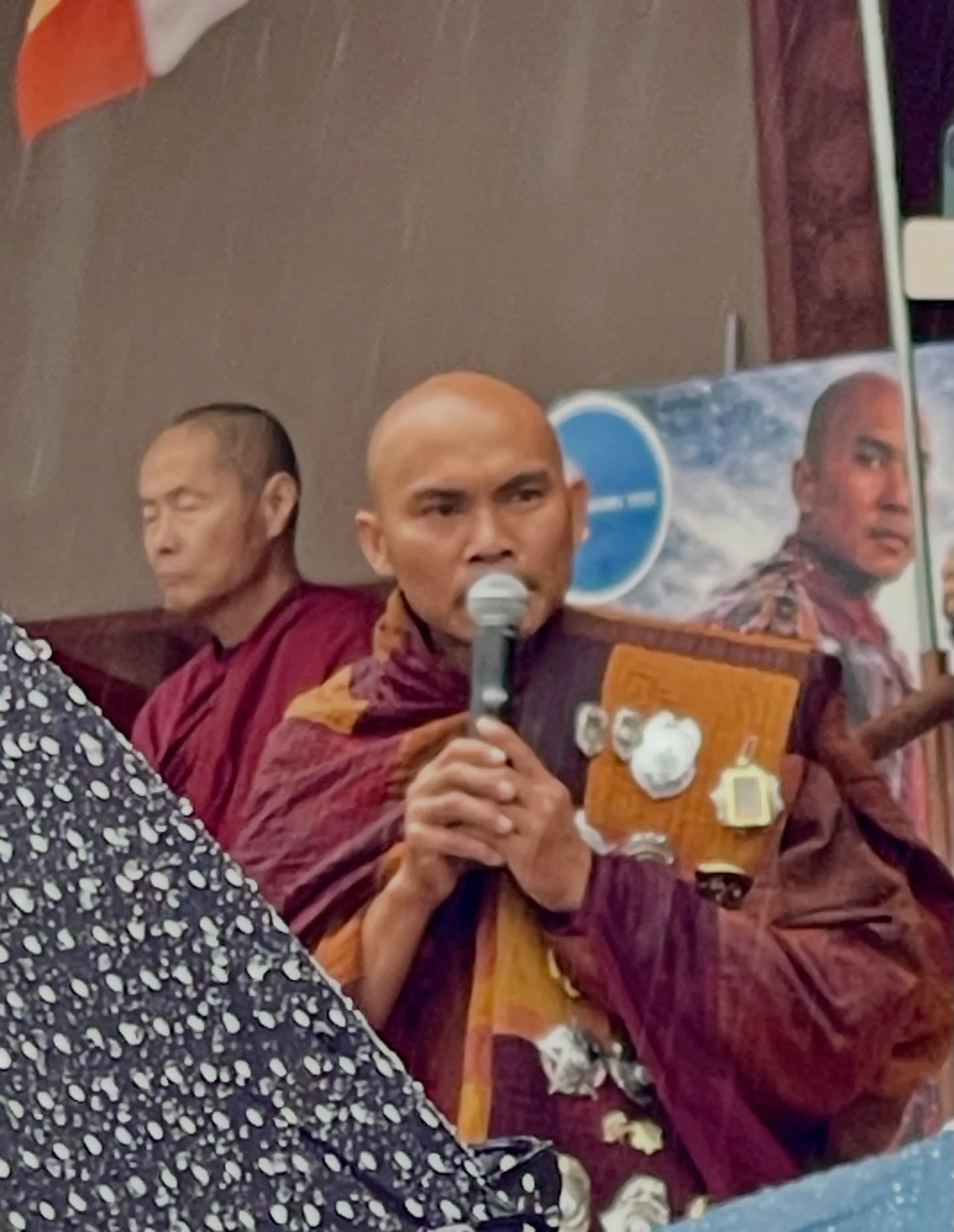 Welcoming home the venerable monks from their epic Walk for Peace! I was so happy to see Aloka the peace dog. 
It was a rainy day, but the people came! It was a joyous celebration. May we all come home to ourselves. ✨

Today is going to be my peacefu