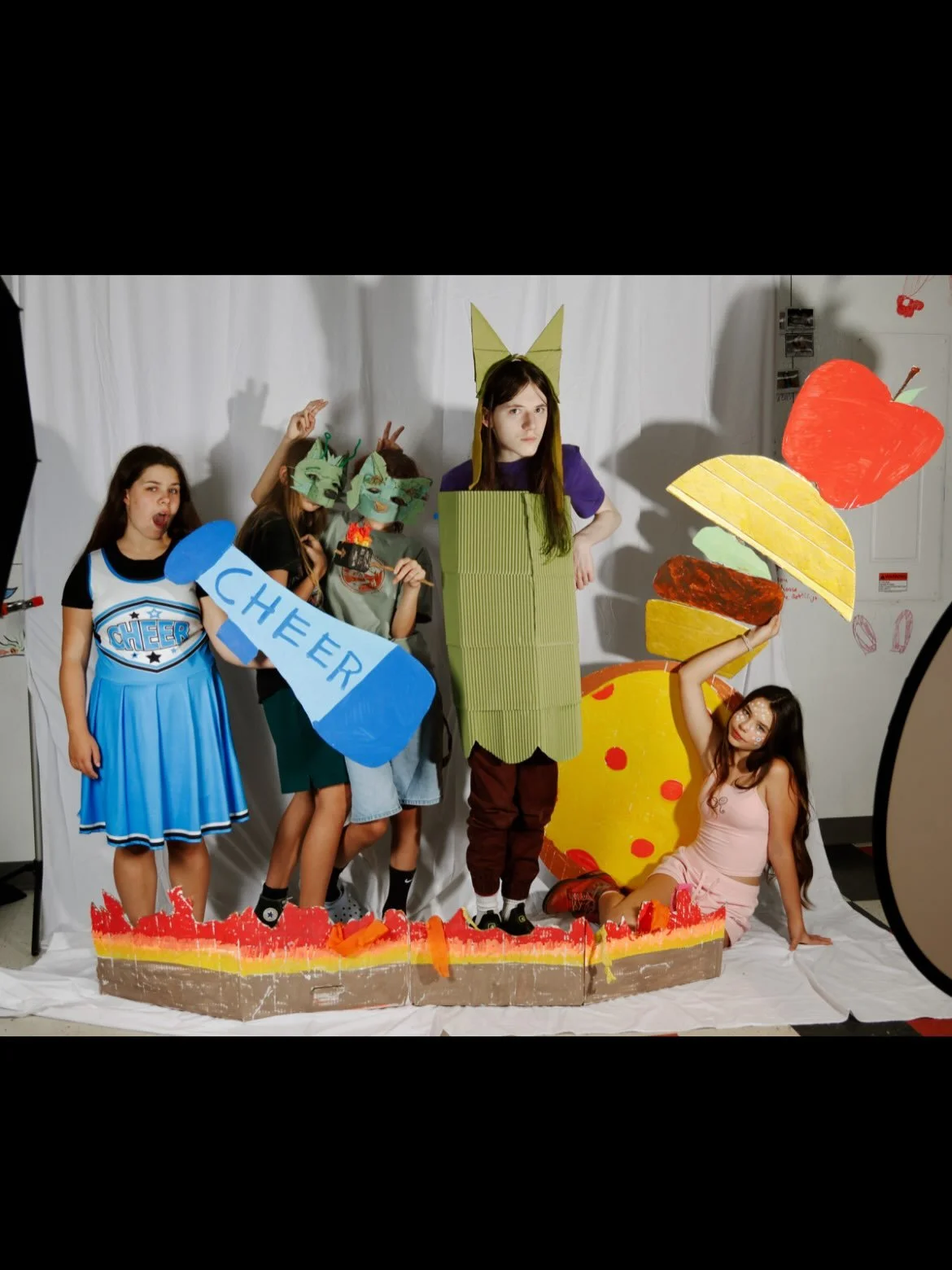 Creating Characters 2026!

What a fun class filled with exploration and creativity! In this class we had the students take time to design their own characters and create props @corrugateduniverse to make their worlds come to life.

by Ty

by Chloe

B