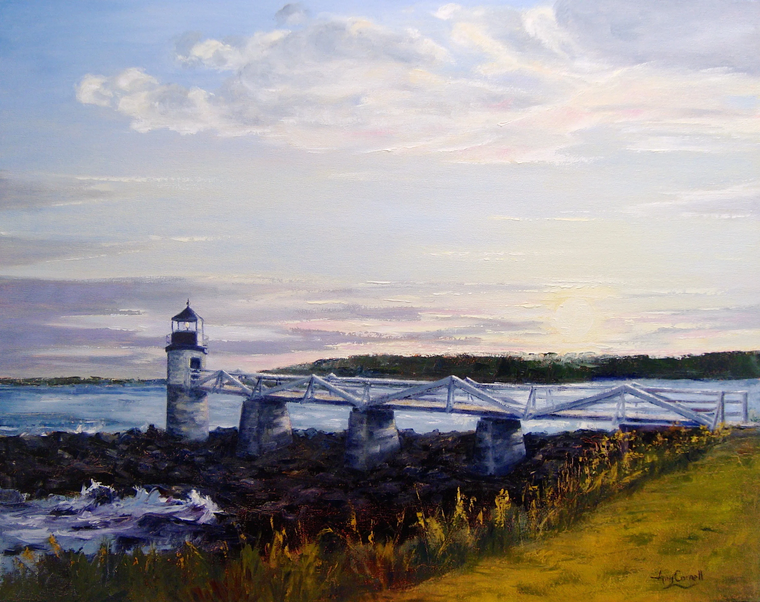 Day’s End, 22x28, oil on canvas, $995