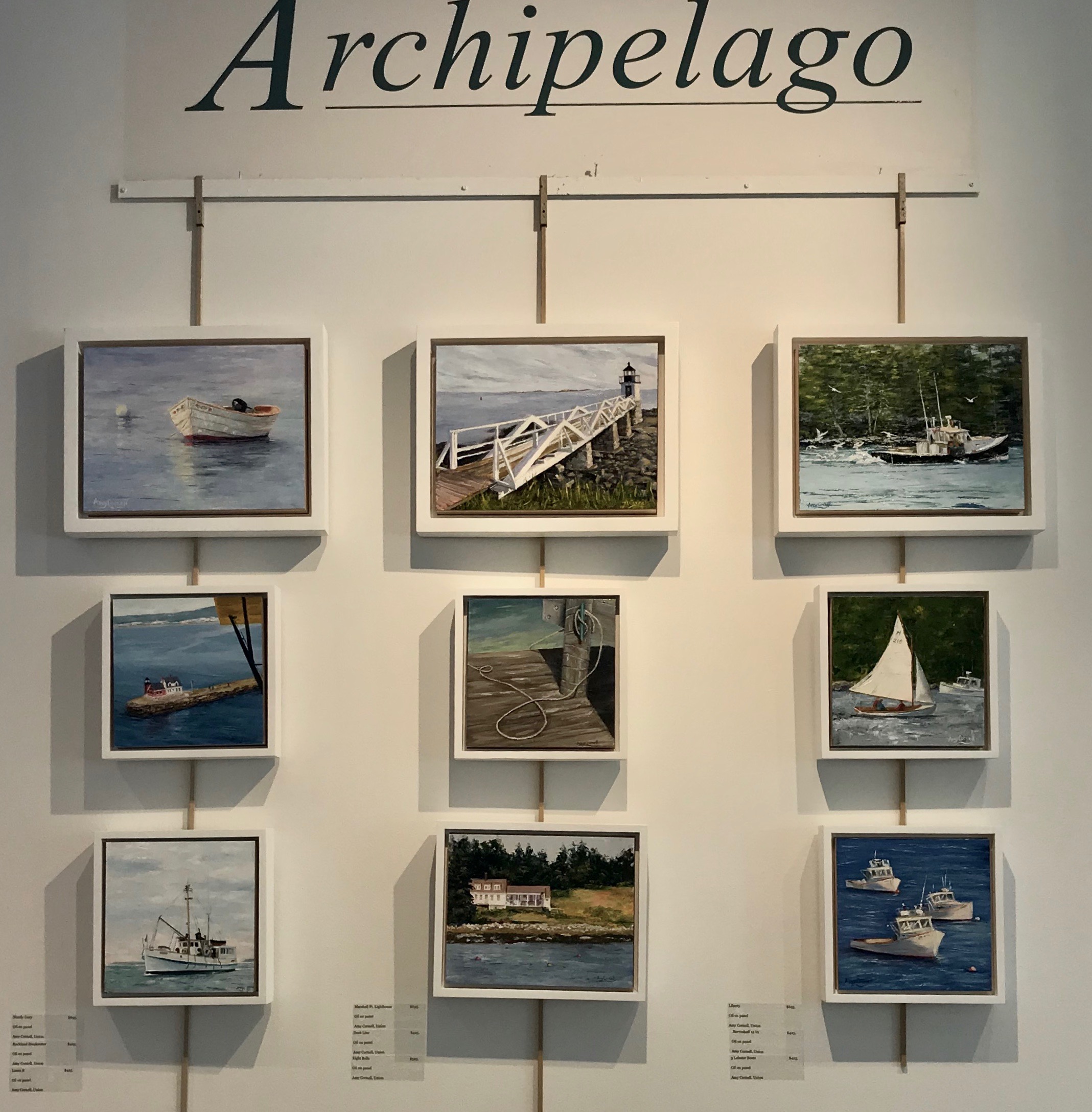 Archipelago Show, Rockland, Maine, August 2018