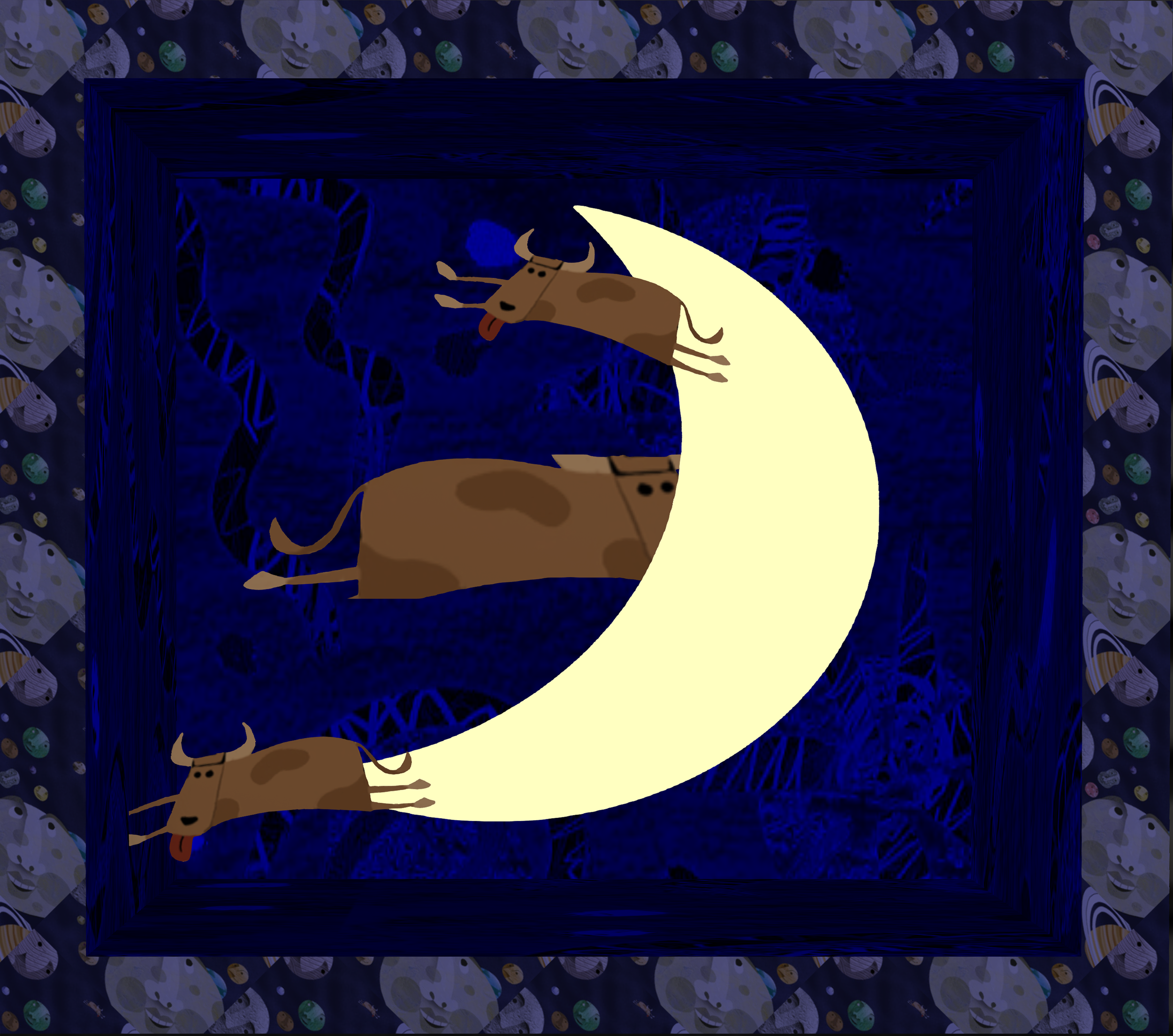 Cows Over the Moon 