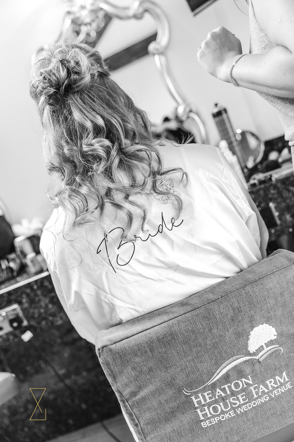 Bridal-preparation-hair-wedding-morning-Cheshire