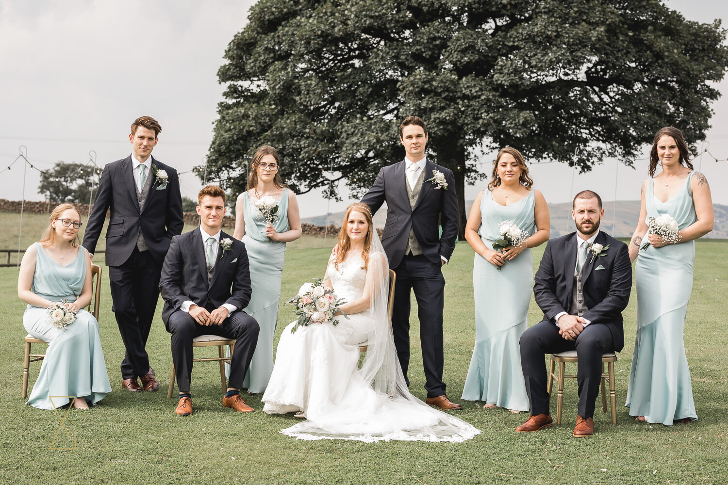 Vanity-Fair-style-bridal-party-group-photo-Cheshire