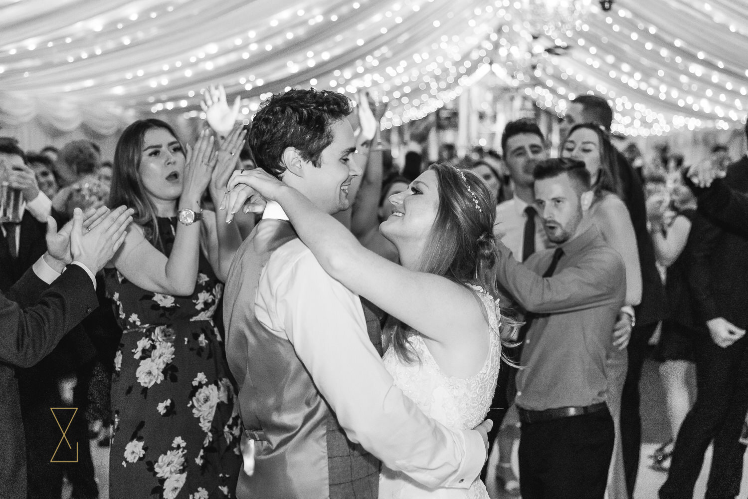 Bride-and-groom-first dance-Heaton-House-Cheshire