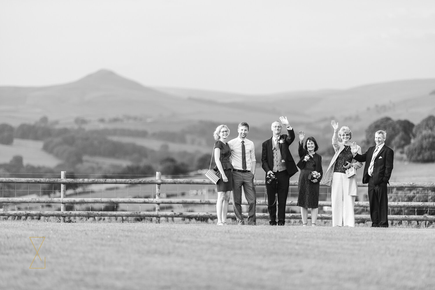 Wedding-guests-at-Heaton-House-Farm-Cheshire