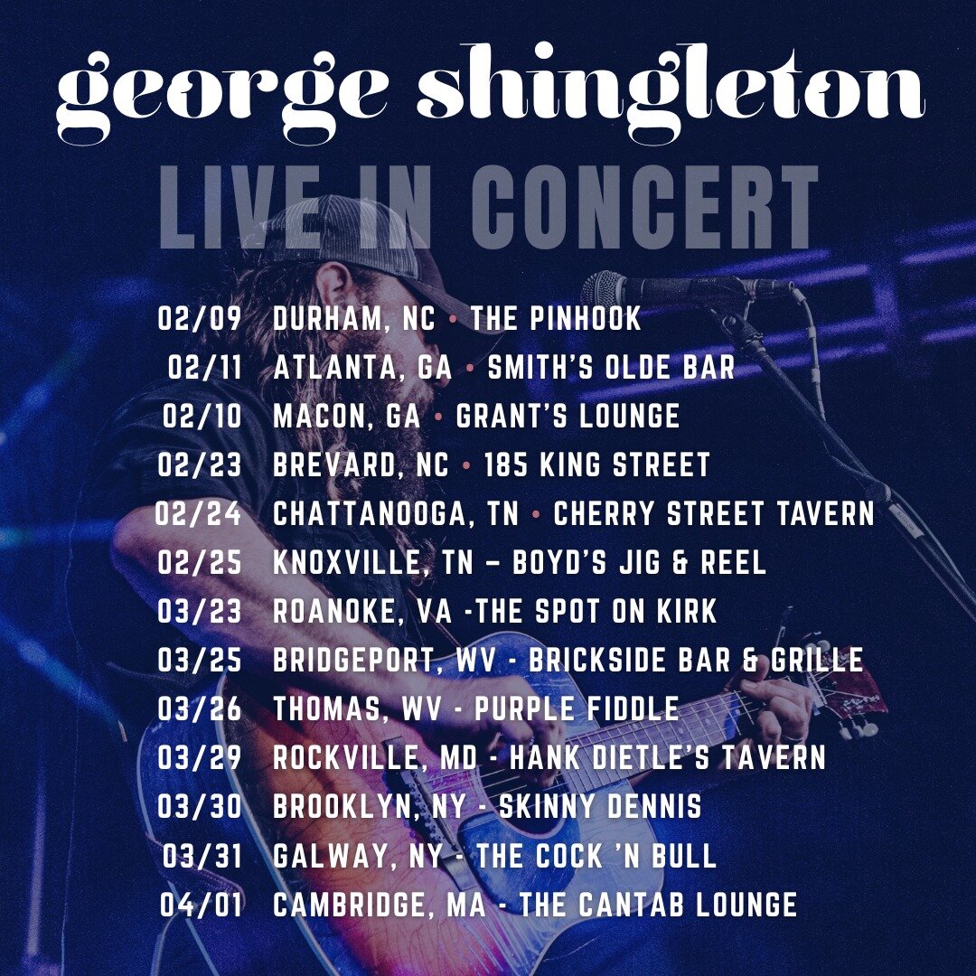 YEAH MAN!! Got a lot of great shows coming up y'all! If I'm headed to your area, I hope you can make it for a good time! Link to more info and tickets in my stories.

#countrymusic #americana #tour #ernieball