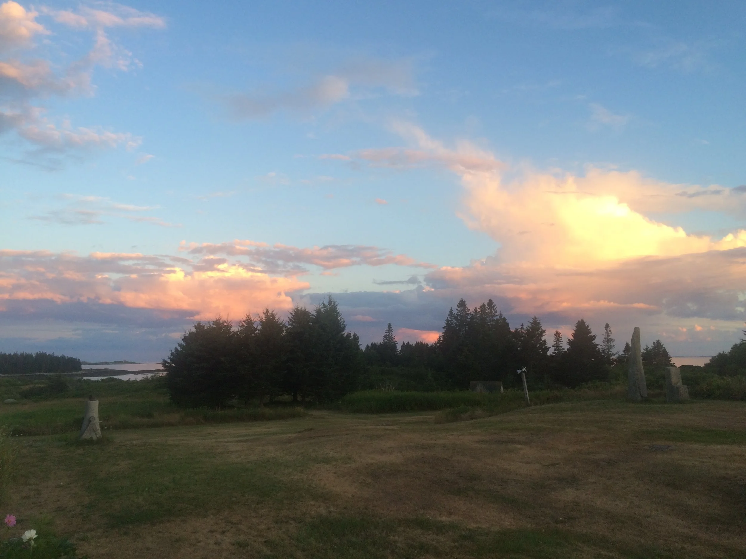 Looking Toward Preserve at Sunset