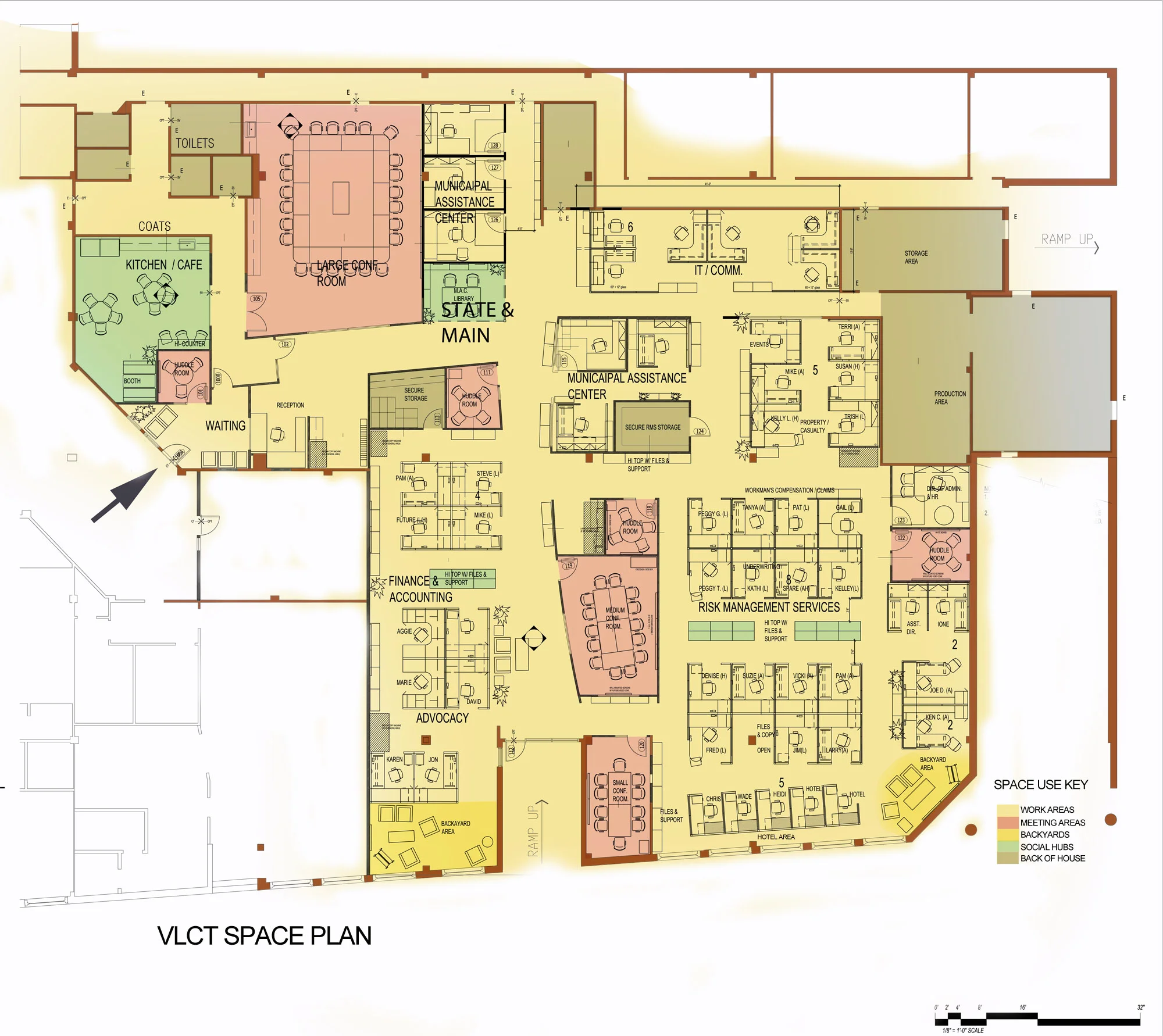 Final wall and furniture plan - Vermont League of Cities and Towns
