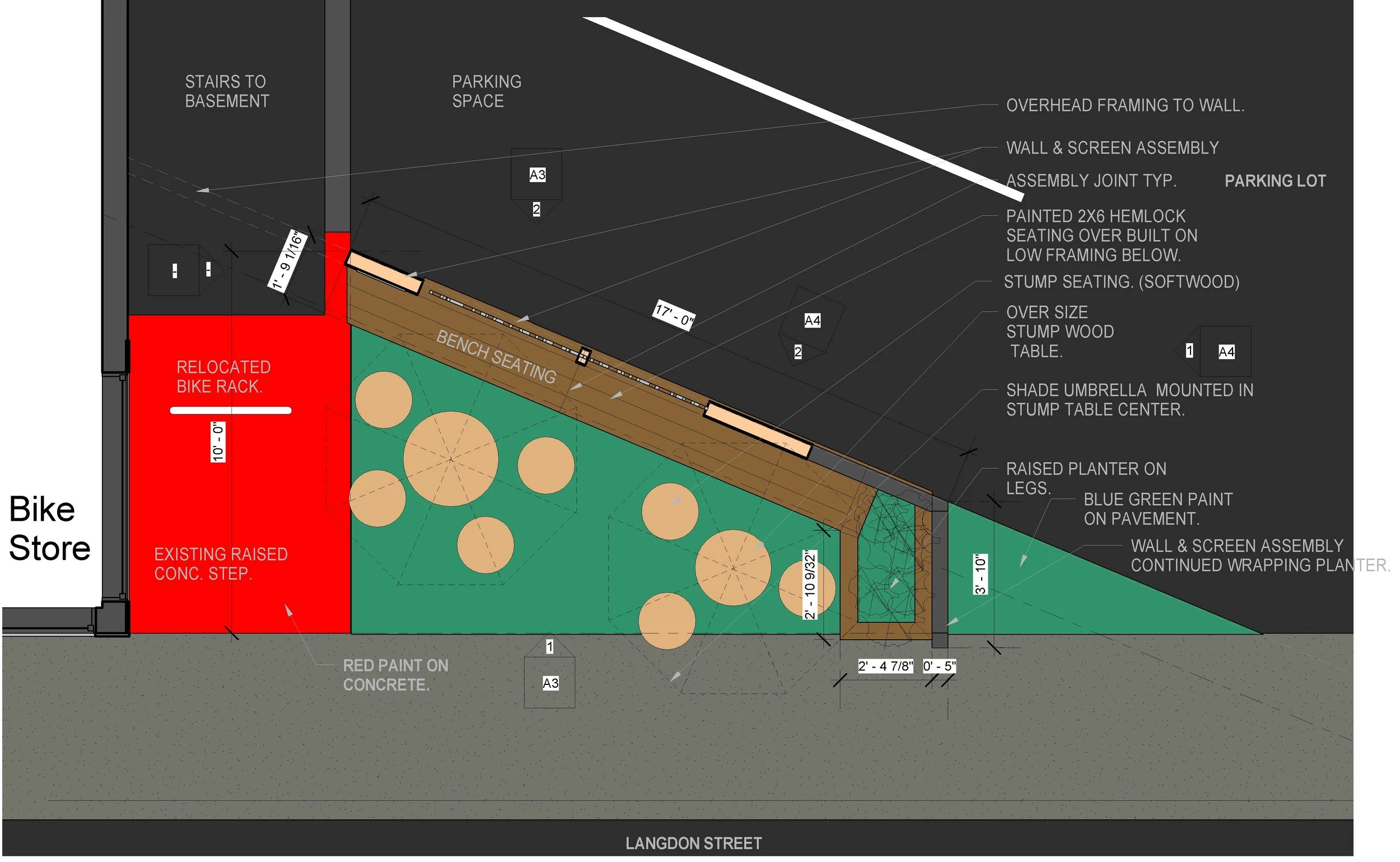 Ground Plan of the Kickstand 