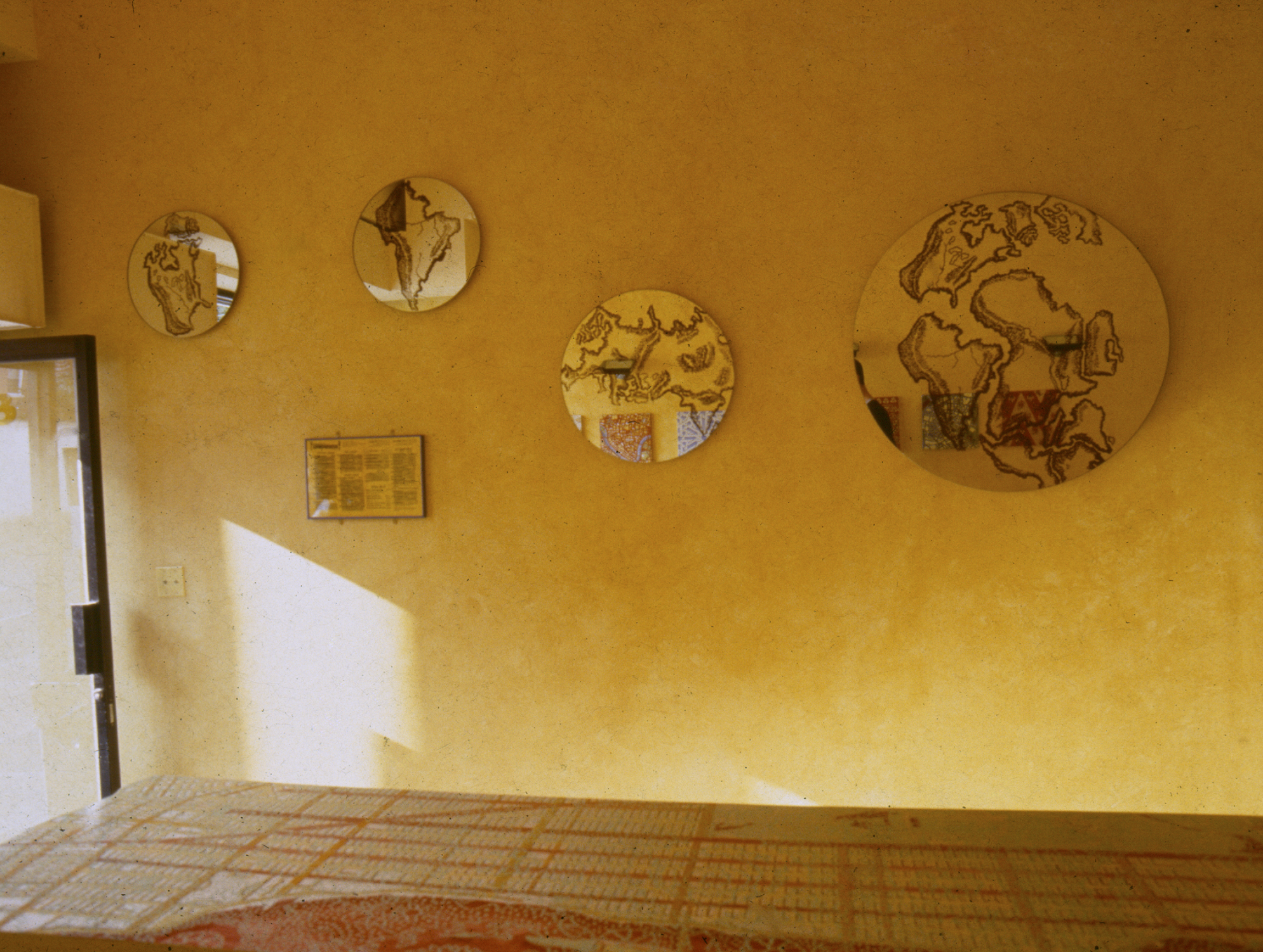 Installation of continents, New York