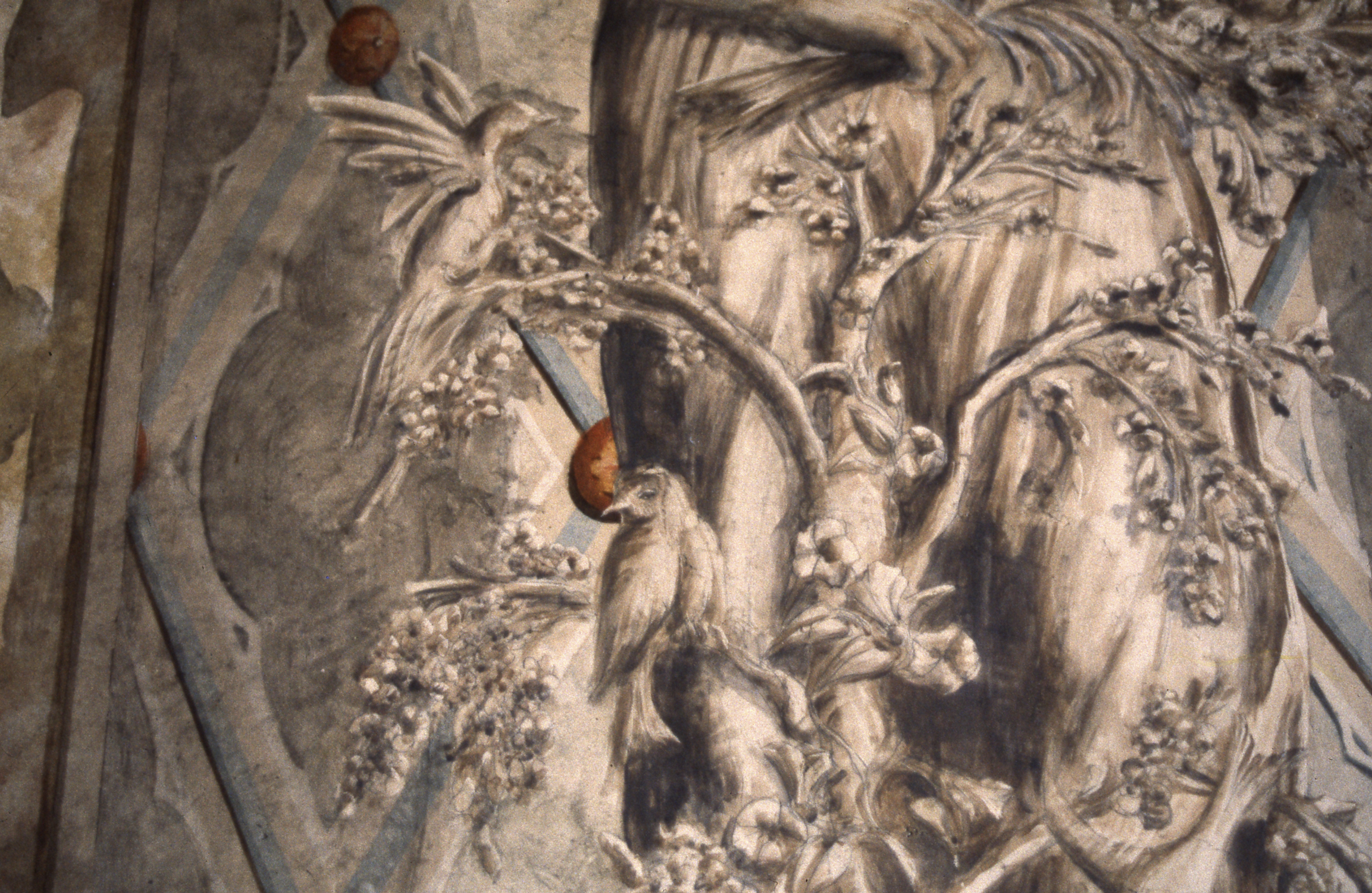 Detail of Spring statue