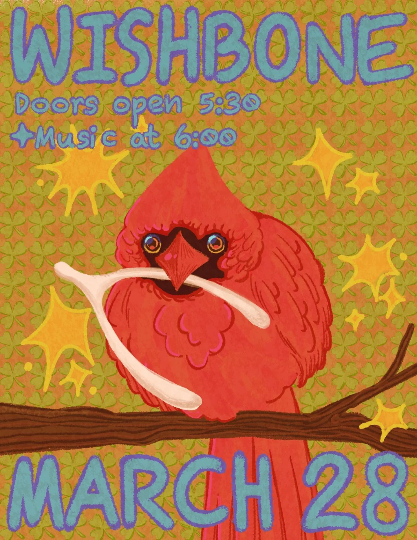 Get ready for an evening of whimsy, wishing, performance, and luck... because you&rsquo;re invited to WISHBONE, our upcoming concert and student showcase!

WISHBONE is on Saturday, March 28th. The show starts at 6:00pm, and seating and doors will ope