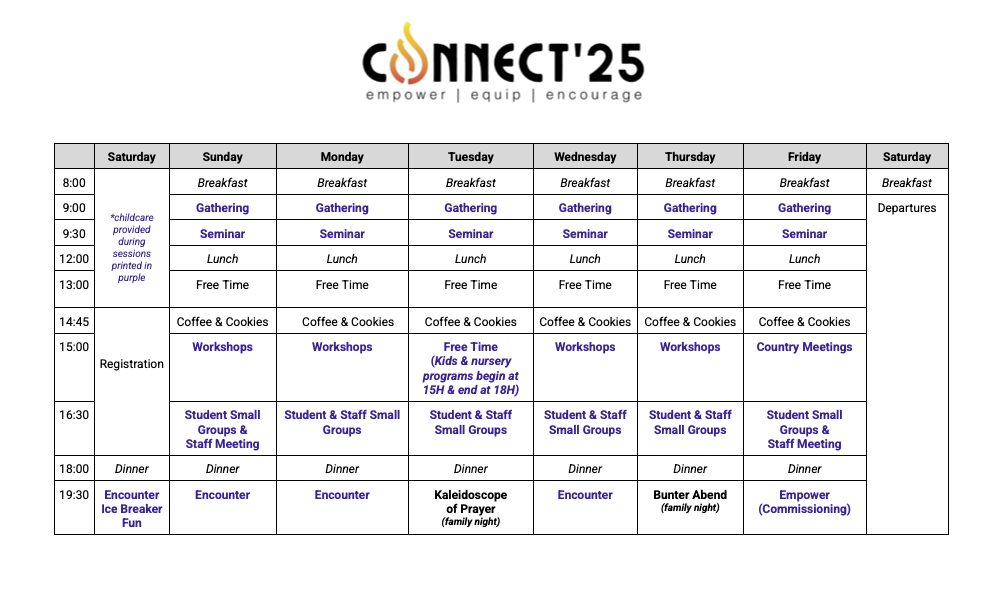 Connect — Students for Christ - Europe