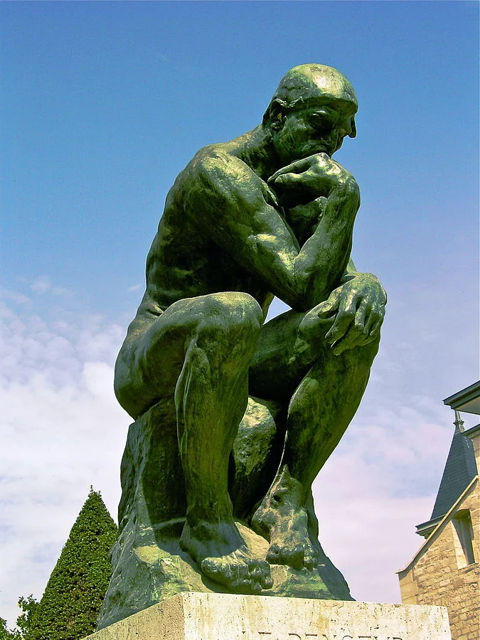 The Thinker by Auguste Rodin