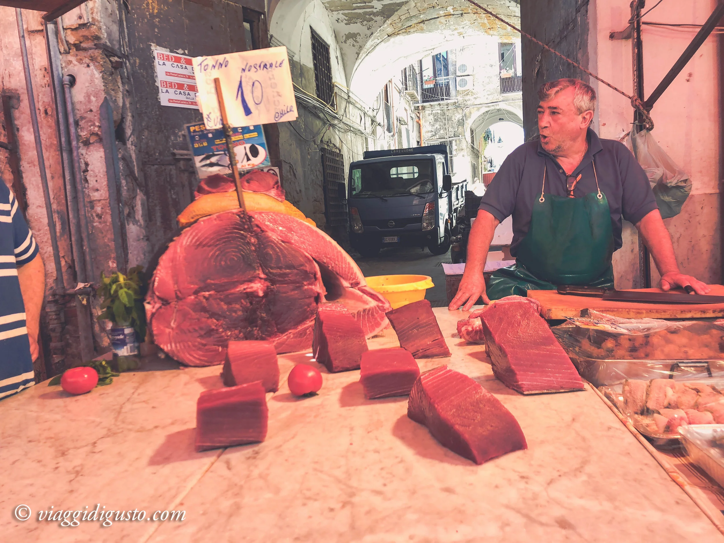 Palermo's famous Vucciria market