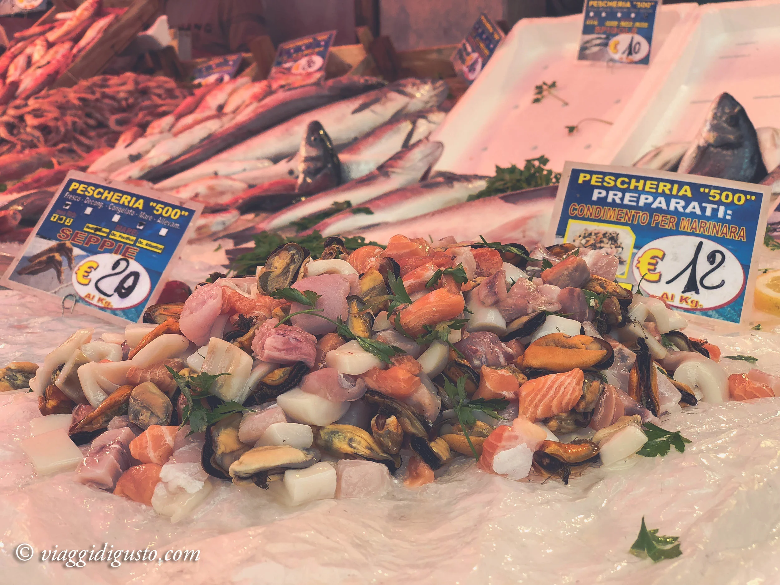 Palermo market.