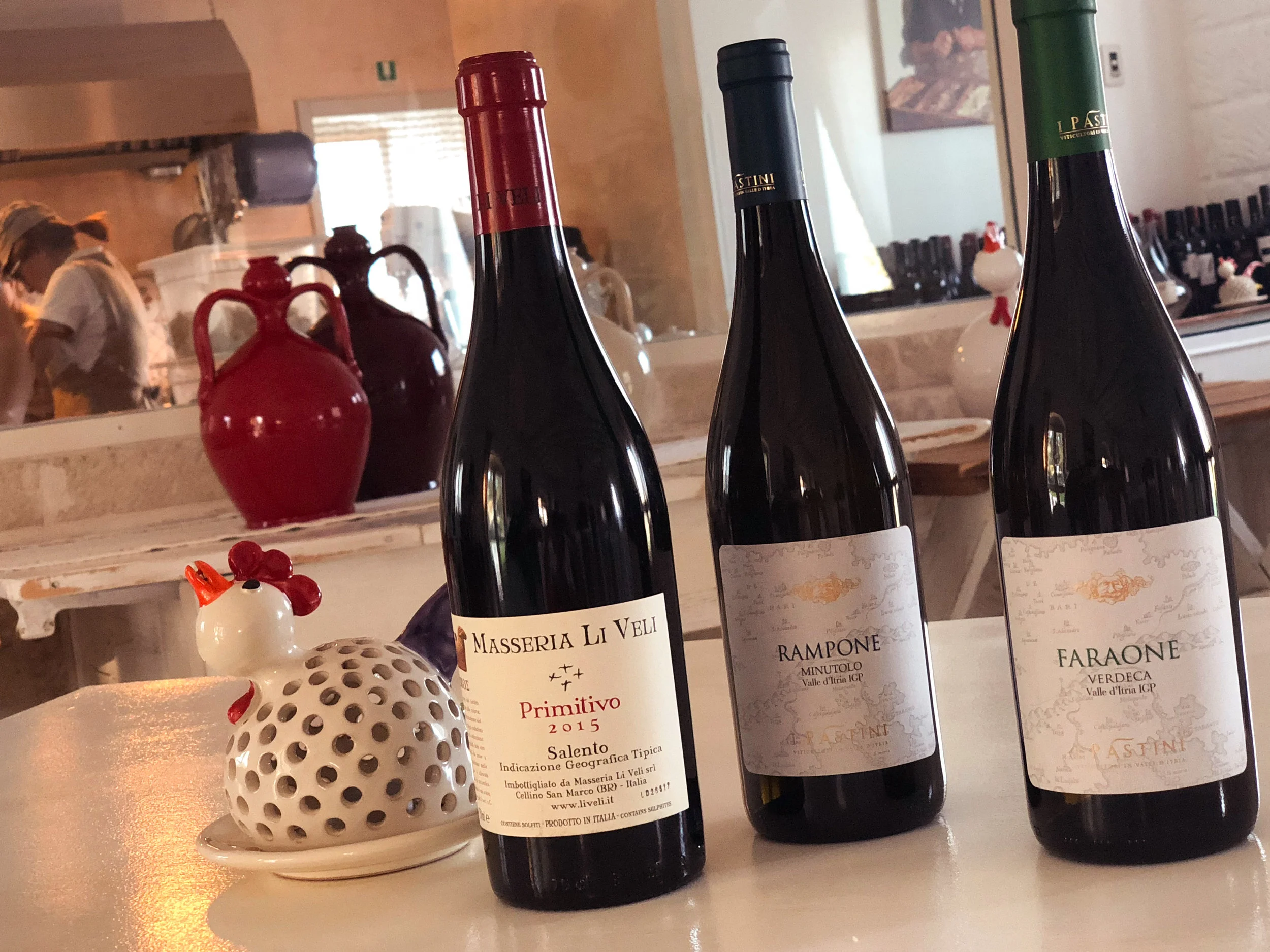 THE WINES OF PUGLIA. masseria cervarolo, puglia