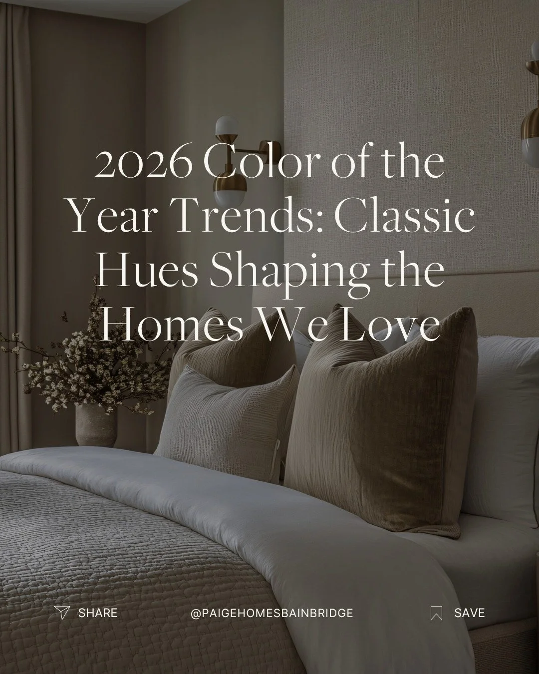 Timeless design is taking center stage for 2026, and this year&rsquo;s Color of the Year selections are all about warmth, elegance, and livable beauty. From James Hardie&rsquo;s bold Iron Gray to Benjamin Moore&rsquo;s refined Silhouette and Owens Co