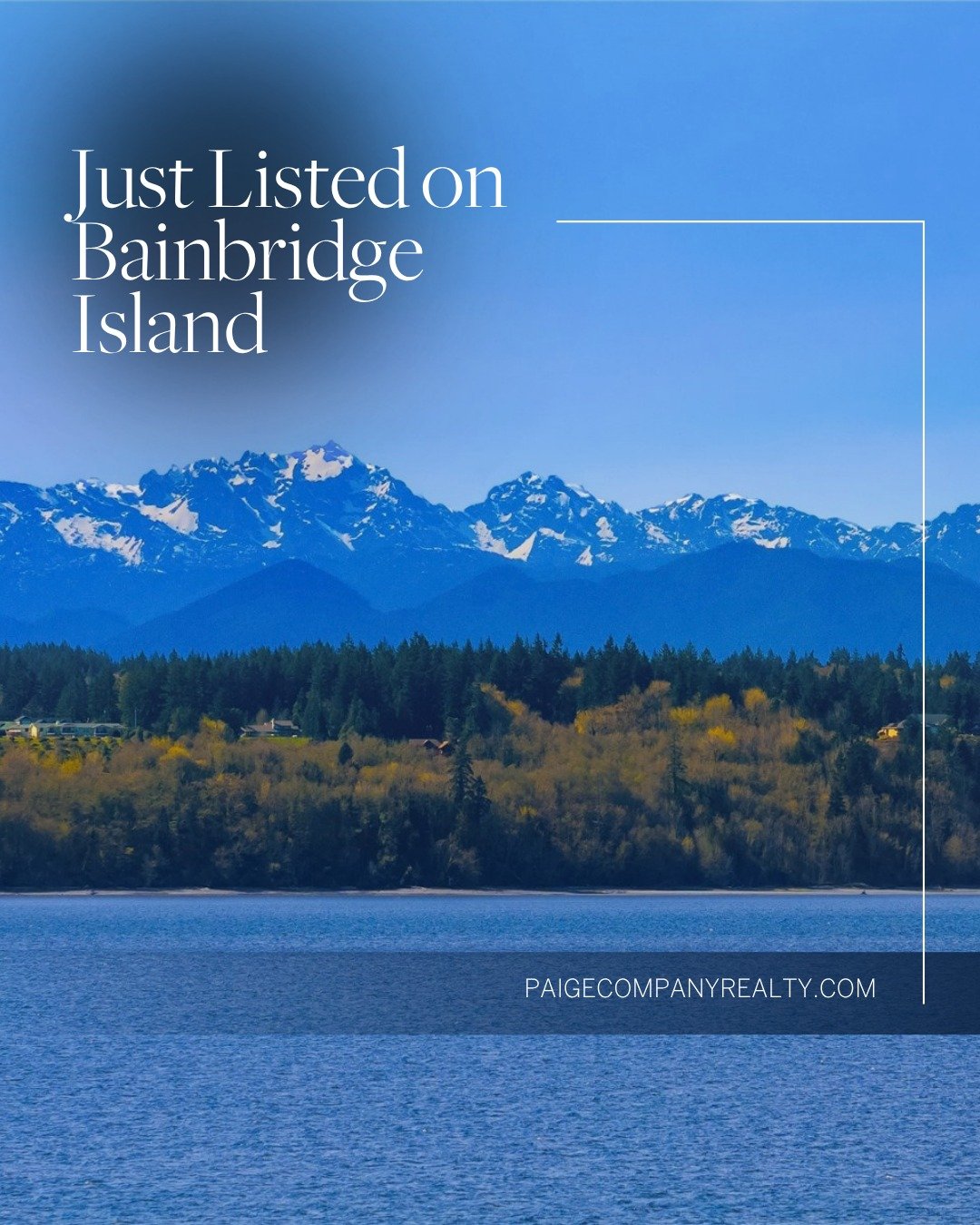 Listed on 🌲 Bainbridge Island
 A Modern Waterfront Statement with Olympic Views

Set in the sought-after Arrow Point community, this architecturally distinct home by John Brenneis captures sweeping Puget Sound and Olympic Mountain views, with unforg
