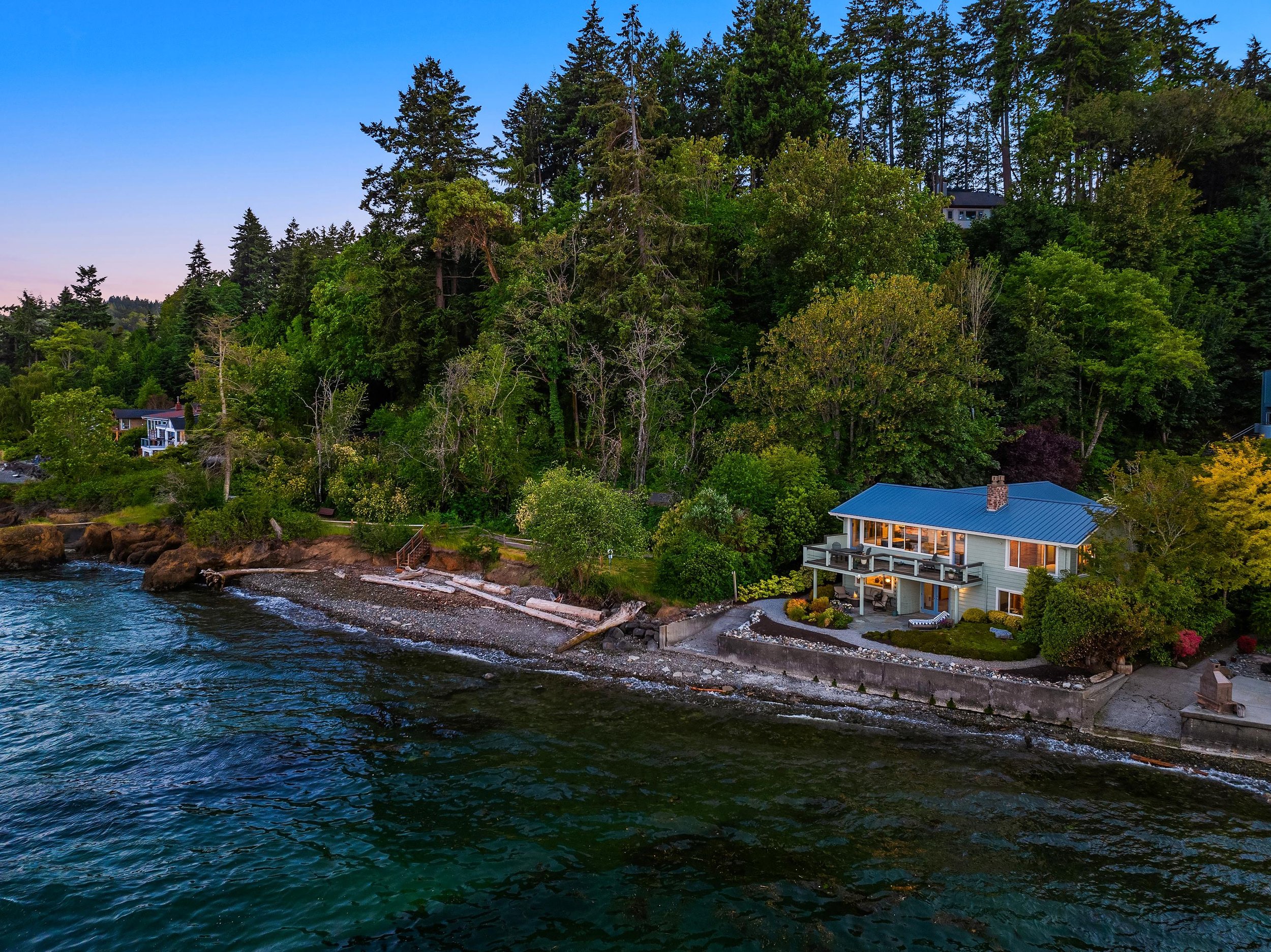 Bainbridge Island South End vs North End