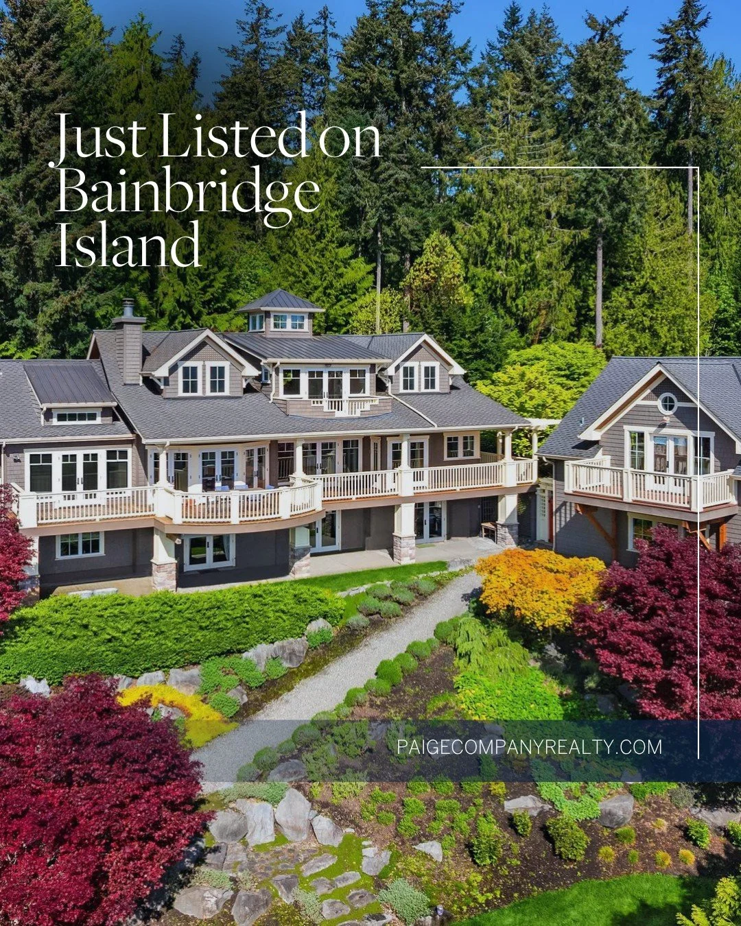 Listed on 🌲 Bainbridge Island
Timeless East Coast Architecture Above Rich Passage

Set on 1.25 private acres with elevated water and Cascade views, this beautifully crafted residence blends timeless East Coast architecture with the ease and tranquil