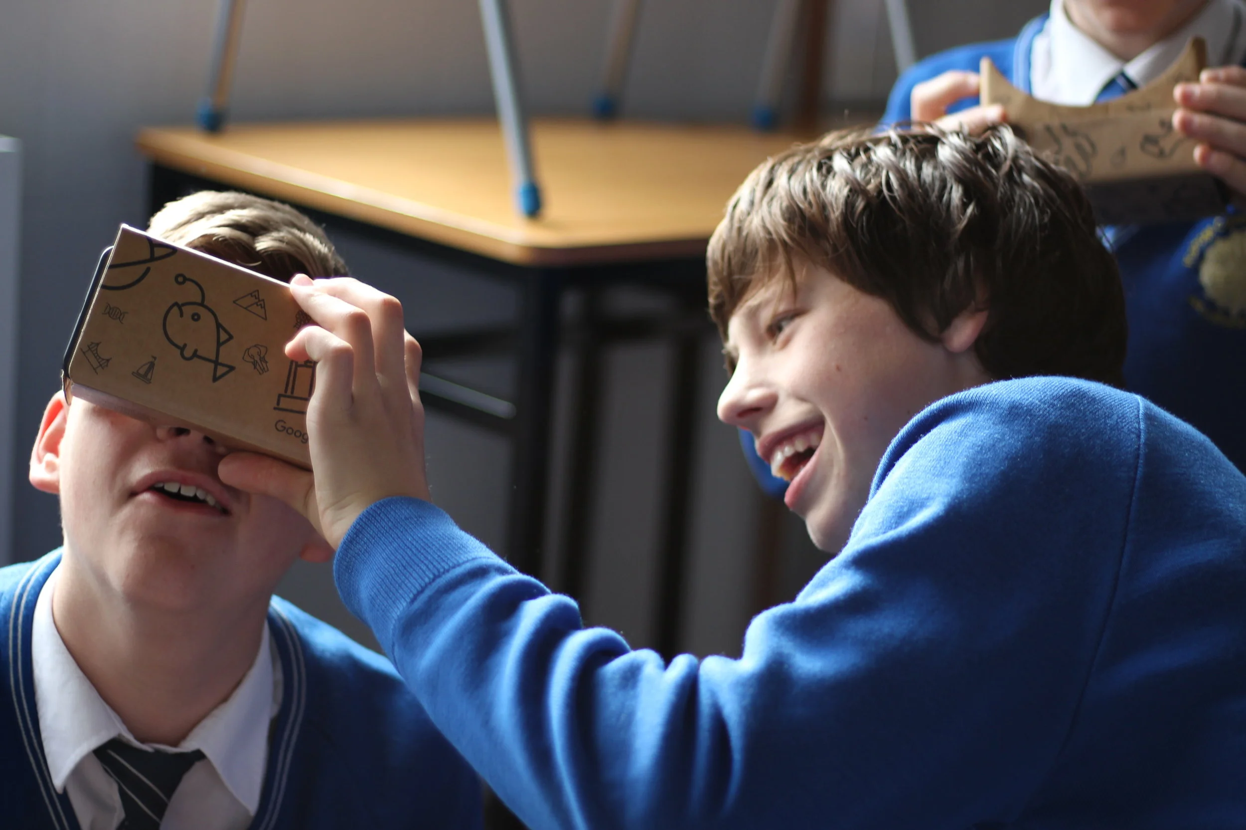 Google Expeditions visits Kishoge Community College