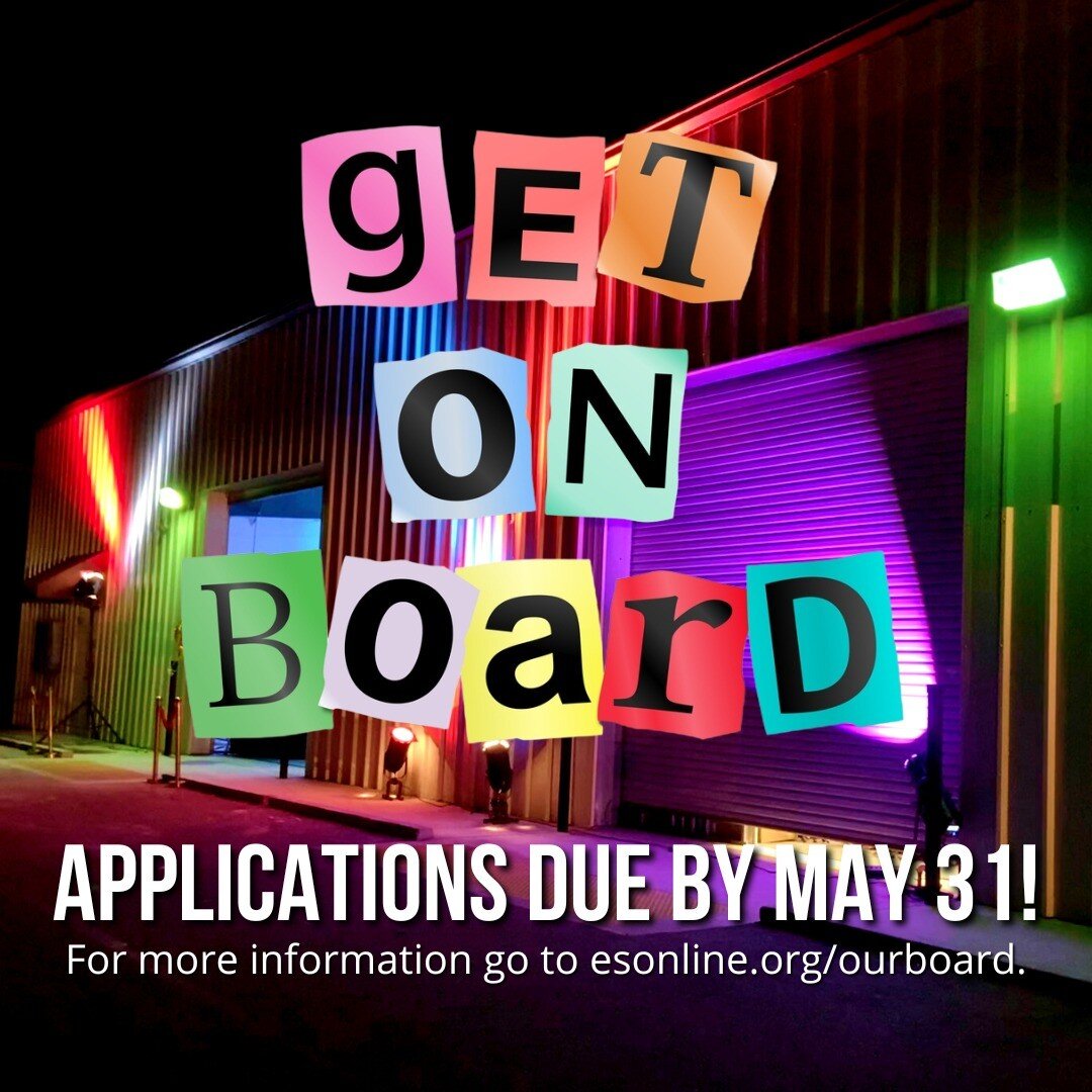 It's that time of year again! 📆📌 The Empty Space is looking for individuals who are passionate about the arts, have some time and skills to share with a worthy organization, and are invested in their community to join our board of directors.

We ar