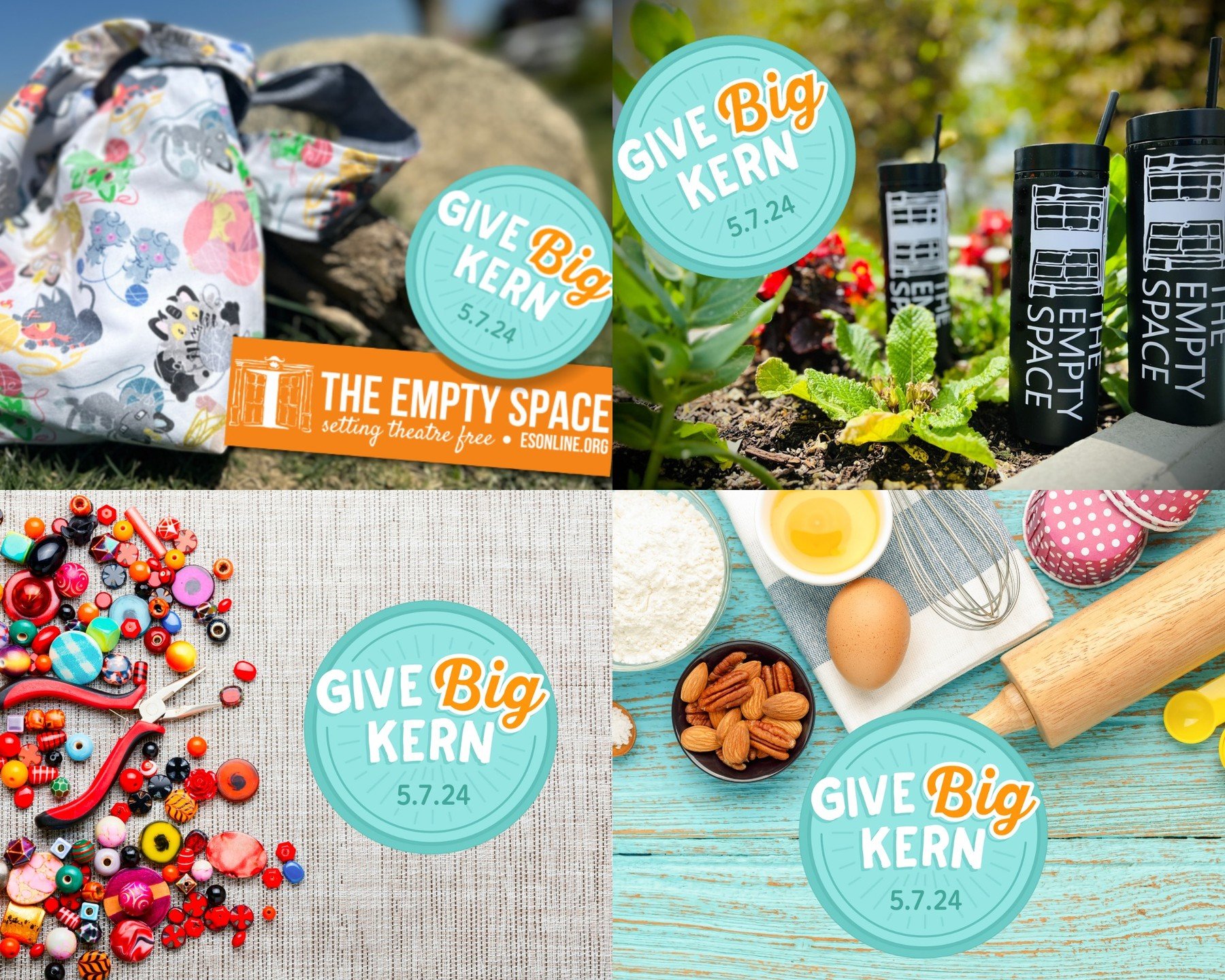 See what our board members are up to for GIVE BIG KERN! Join us this Saturday at Riverwalk Park to learn how you can help raise money for a worthy cause. We'll have plenty of gifts and items onsite for your donation or you can donate for a handmade g