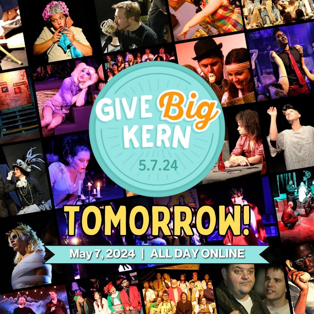 🧡🩵 Are you ready to be a part of Give Big Kern? It&rsquo;s a day to celebrate all the good going on in our communities and it's TOMORROW! 

⭐ Help us make our campaign a success by being socially (media) active!

⭐ Share and share alike. Online day