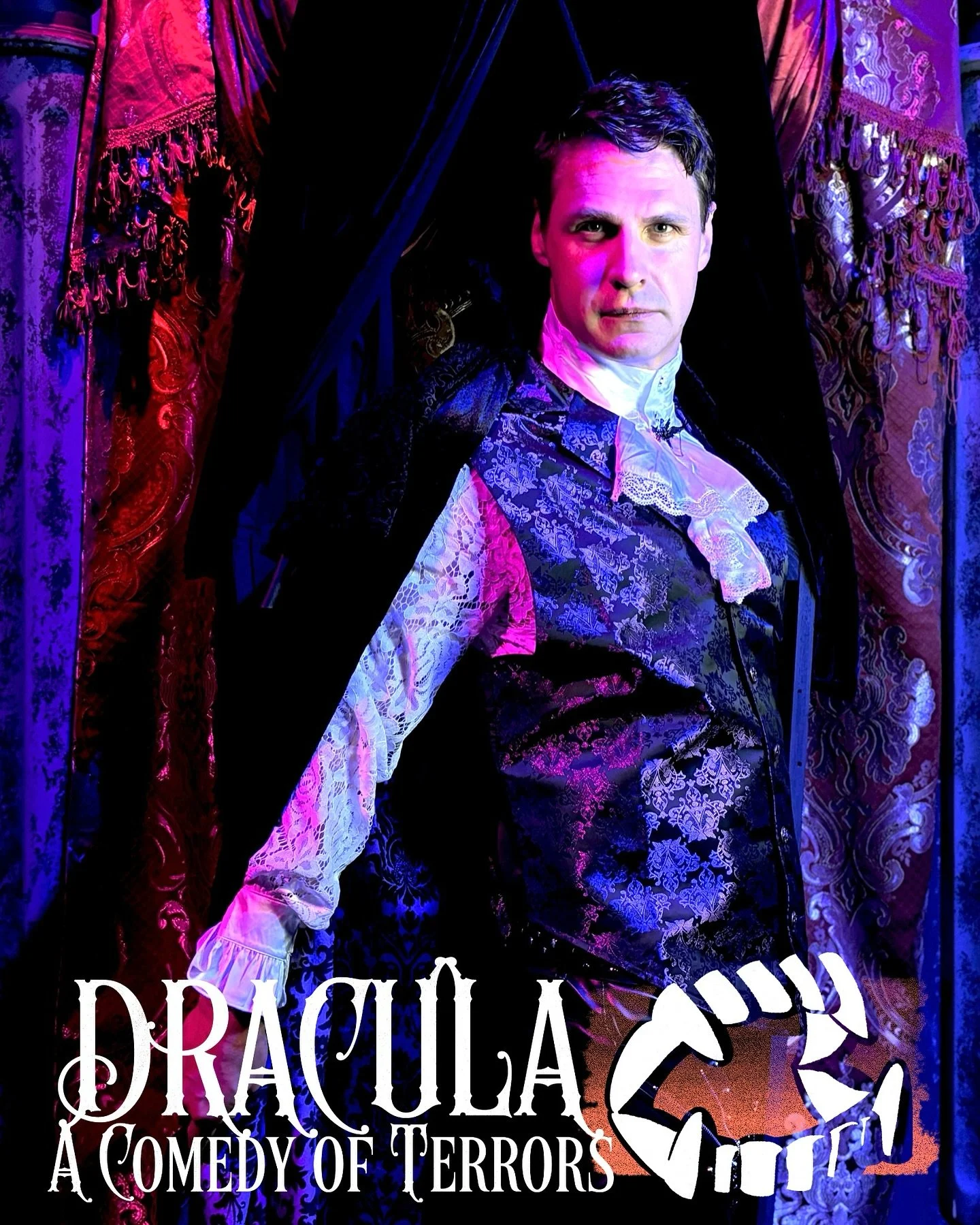 🦇 MEET THE CAST of DRACULA: A COMEDY OF TERRORS! ⚰️

🕸️ DRACULA: A COMEDY OF TERRORS
📆 October 17, 18, 24, 25, 31, November 1 @ 8pm; October 26 @ 2pm
🎟️ $75 VIP, $25 General, $20 Student/Seniors
🎃 www.esonline.org

Jeremiah Heitman as Count Drac