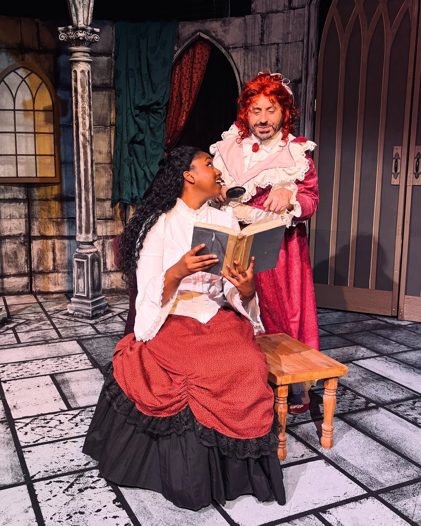 Only a few more chances to catch 🦇 DRACULA: A COMEDY OF TERRORS 🩸 so grab a ticket for our matinee today at 2PM!