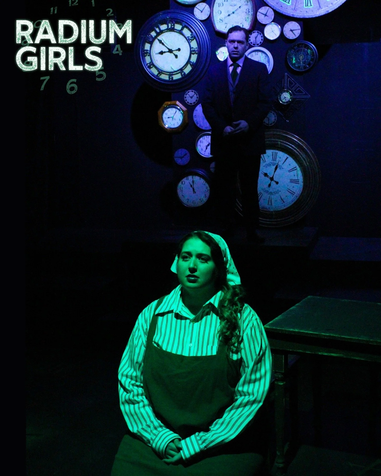 The clock is ticking on opening night of RADIUM GIRLS, directed by Marina Gradowitz and playing for just 6️⃣ performances. 🕰 

Get your tickets now and don't miss this incredible show playing this weekend and next only at The Empty Space!

See you a