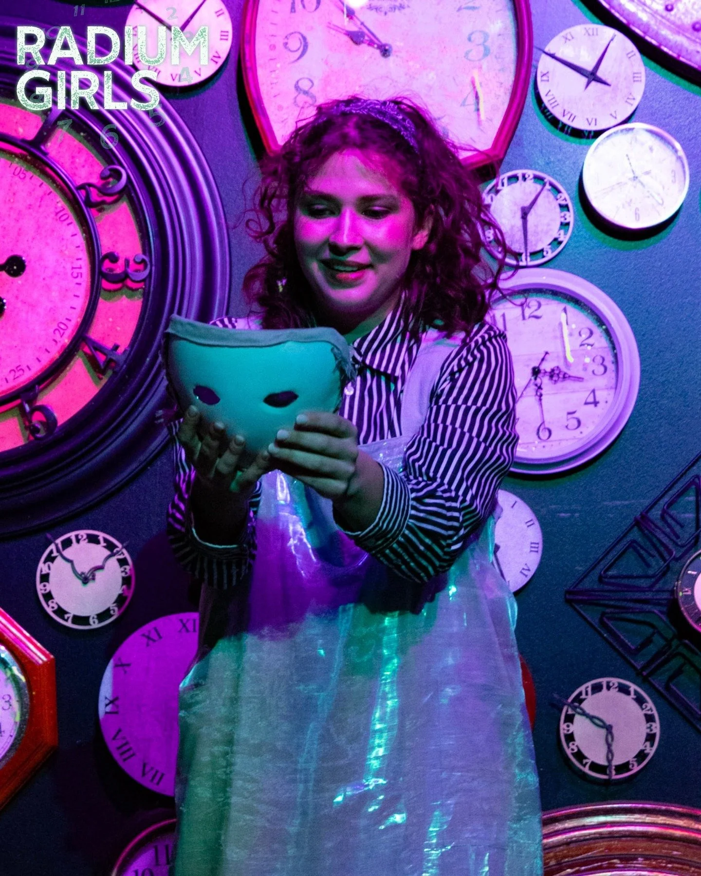 "As a dial-painter, she glowed gloriously from the radium powder; but as a woman, she shines through history with an even brighter glory."

We're back tonight with the final weekend of RADIUM GIRLS playing Thursday, Friday, and Saturday at 