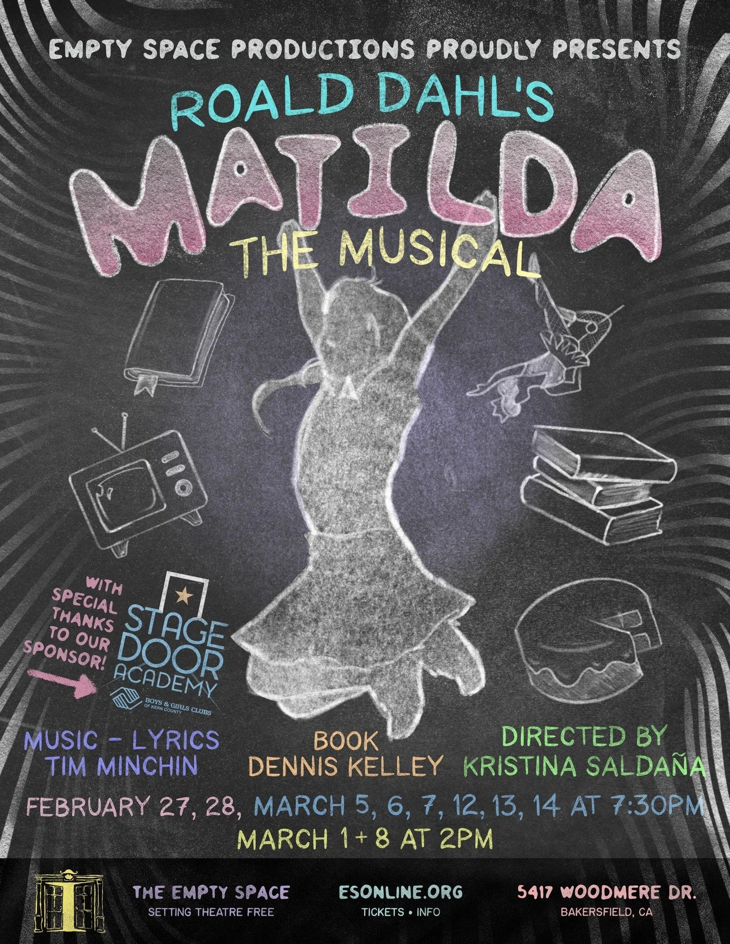 It's time to be revolting...

Tickets for MATILDA THE MUSICAL go on sale tomorrow, Tuesday, 2/10 at 10:00AM! 

Don't miss this multi-award winning musical from the Royal Shakespeare Company, inspired by the beloved book by Roald Dahl. 📖💙