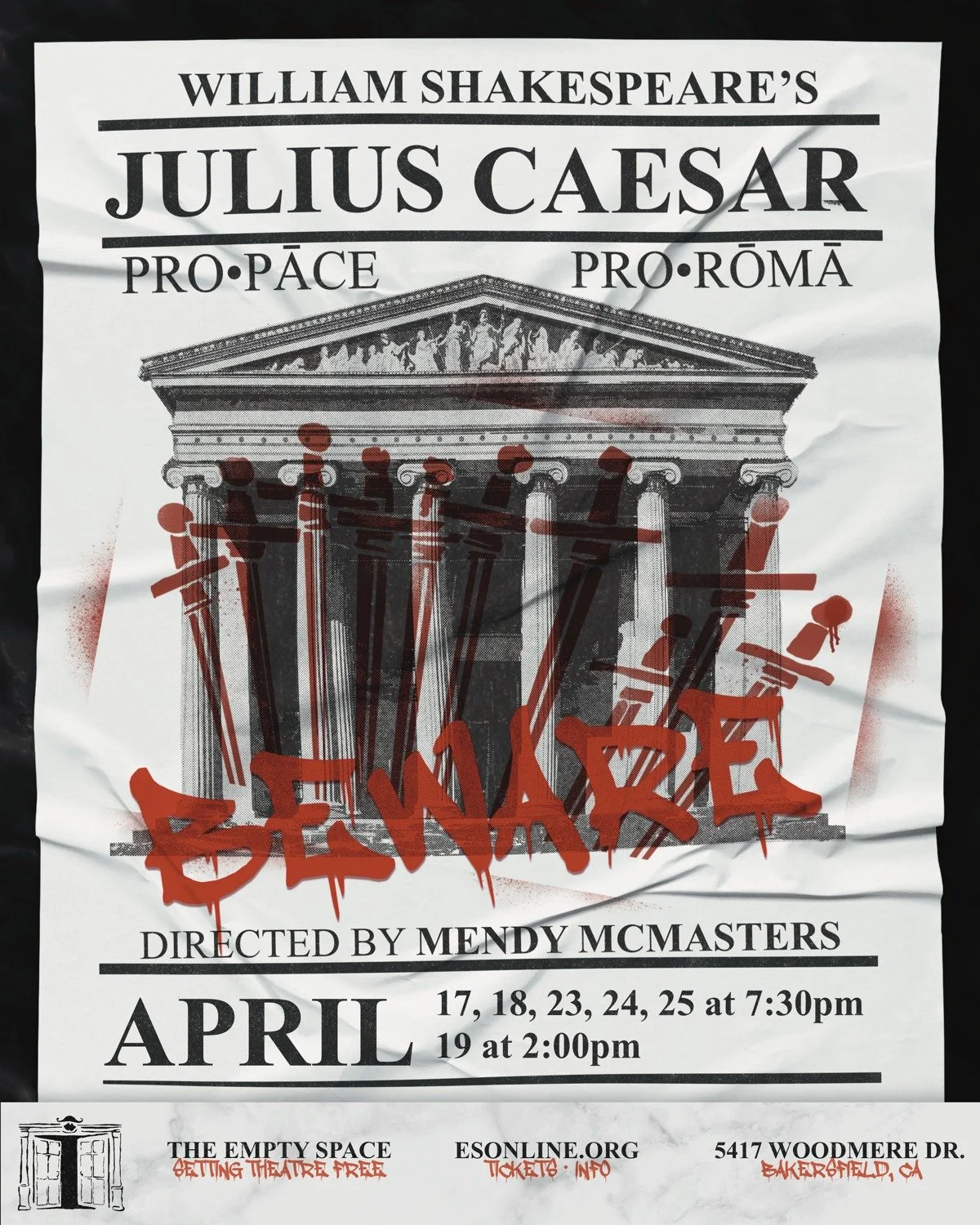 The die is cast. 4.17.26